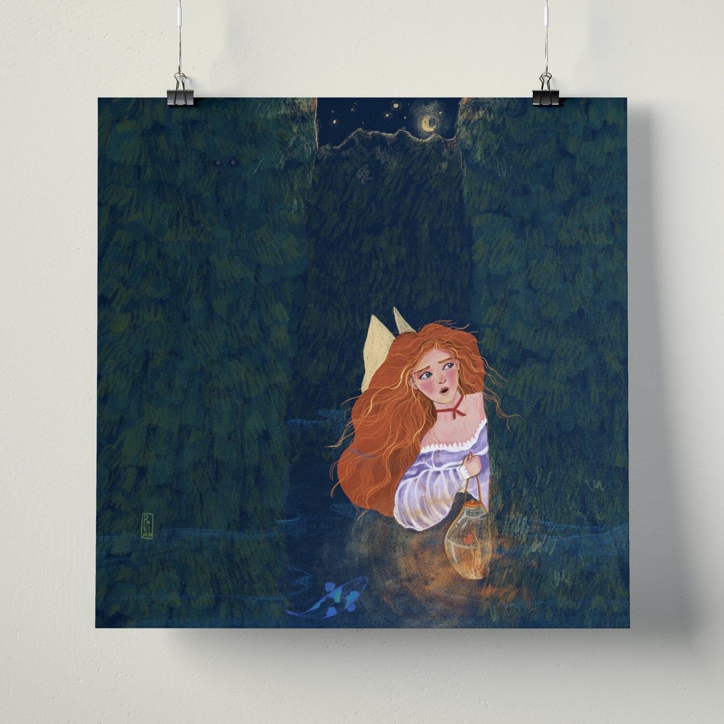 Impression Fine Art - La blague de Cupidon