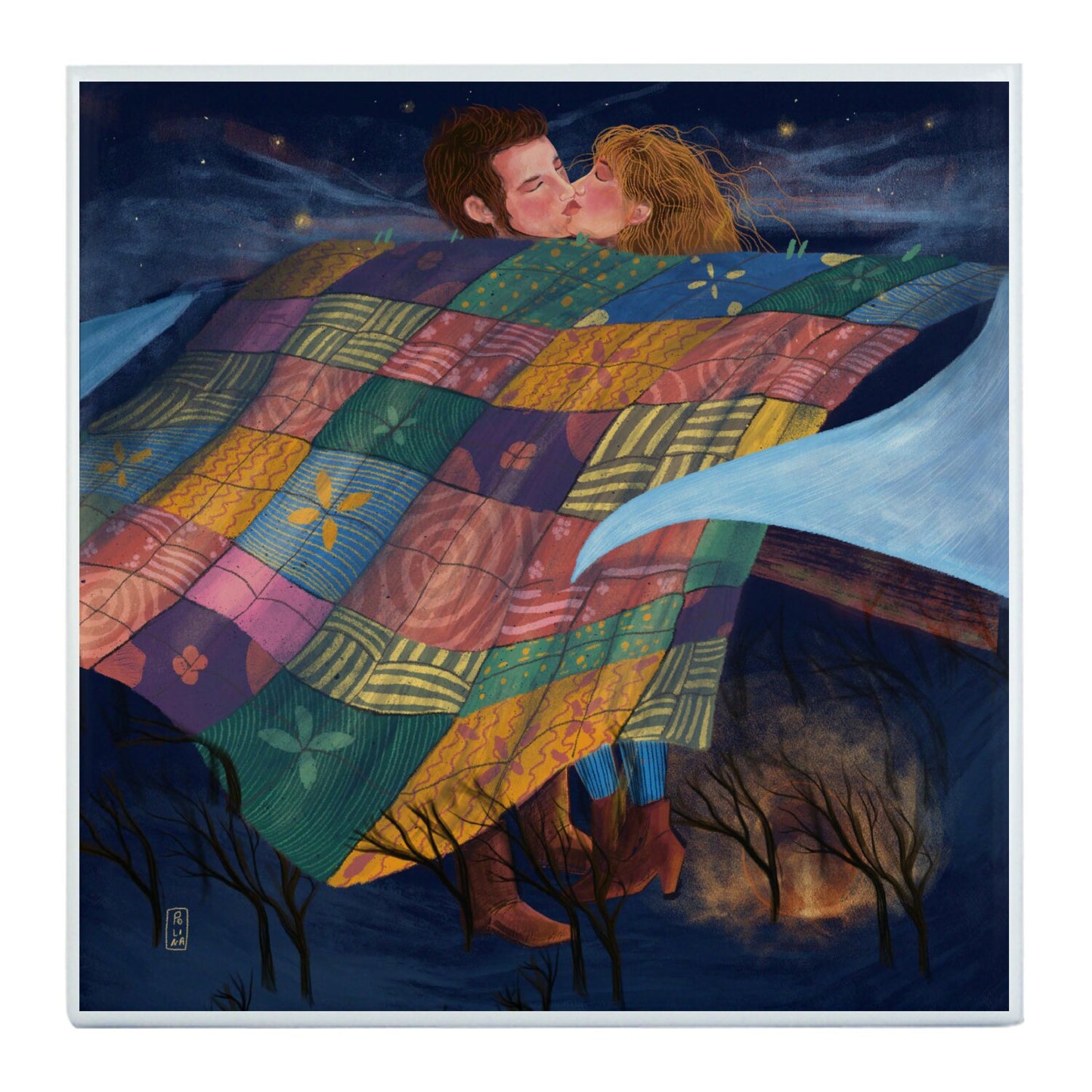 Carreaux Ceramique - Les amoureux