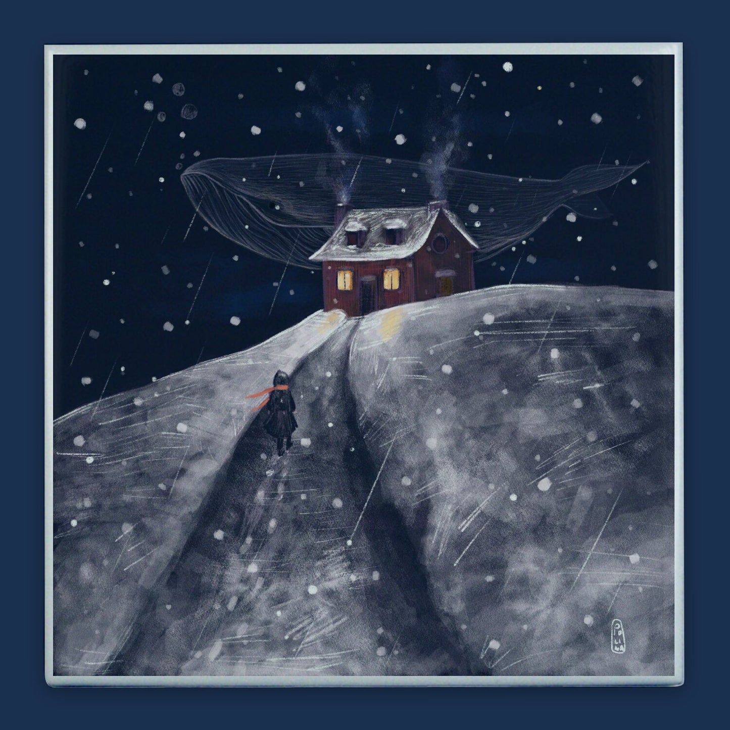 Ceramic Tiles - Snow Magic
