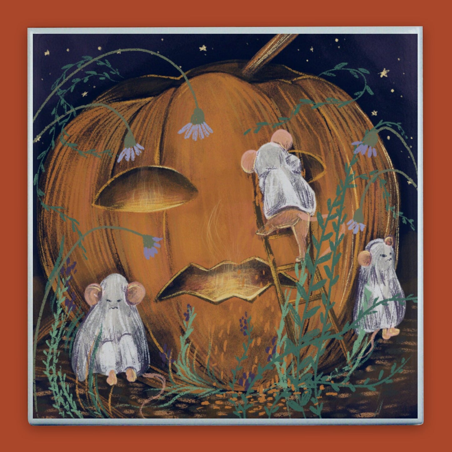 Carreaux Ceramique - Le secret d'halloween