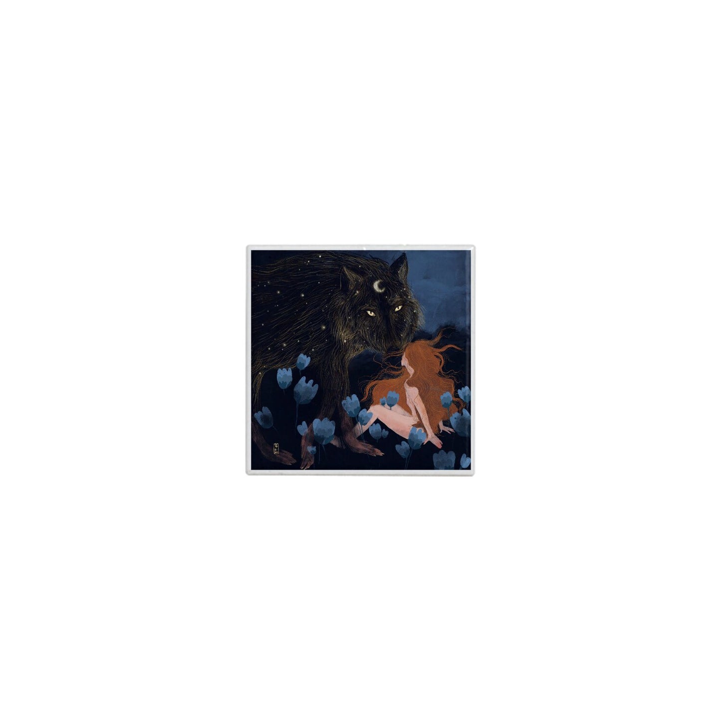 Ceramic Tiles - Dawn, Two Lovers, Night and Day