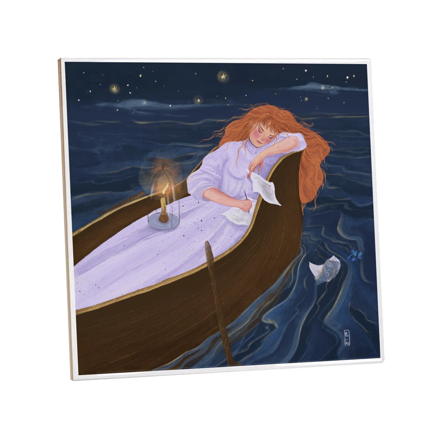 Carreaux Ceramique - La barque des amoureux