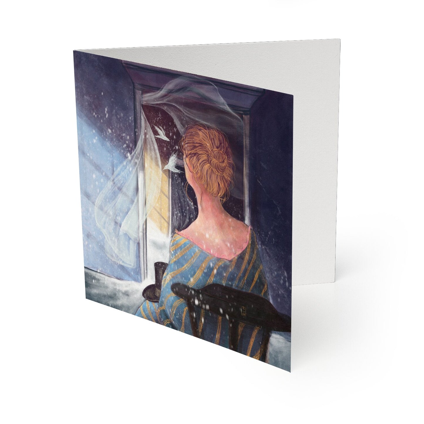 Postcard - Waiting for the Storm