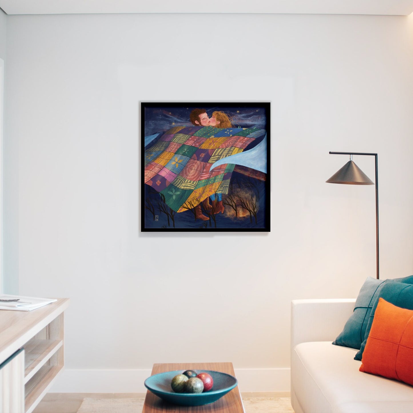 Fine Art Print - Dawn, Two Lovers, Night and Day