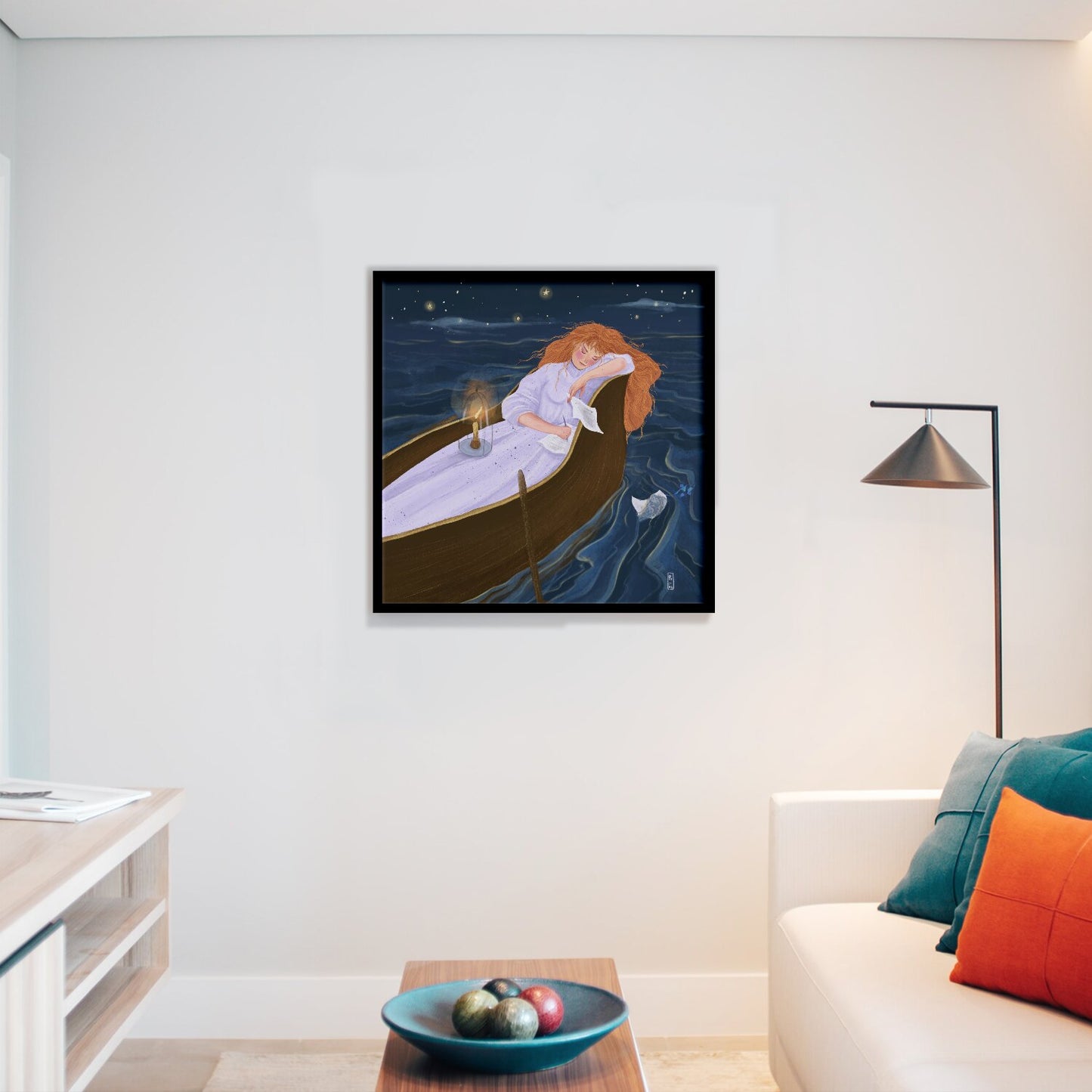 Impression Fine Art - La barque des amoureux