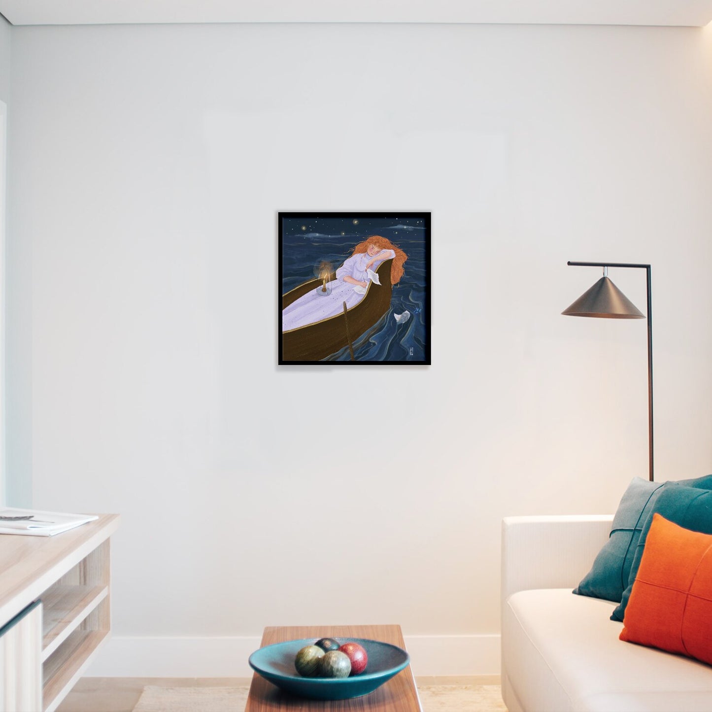 Impression Fine Art - La barque des amoureux