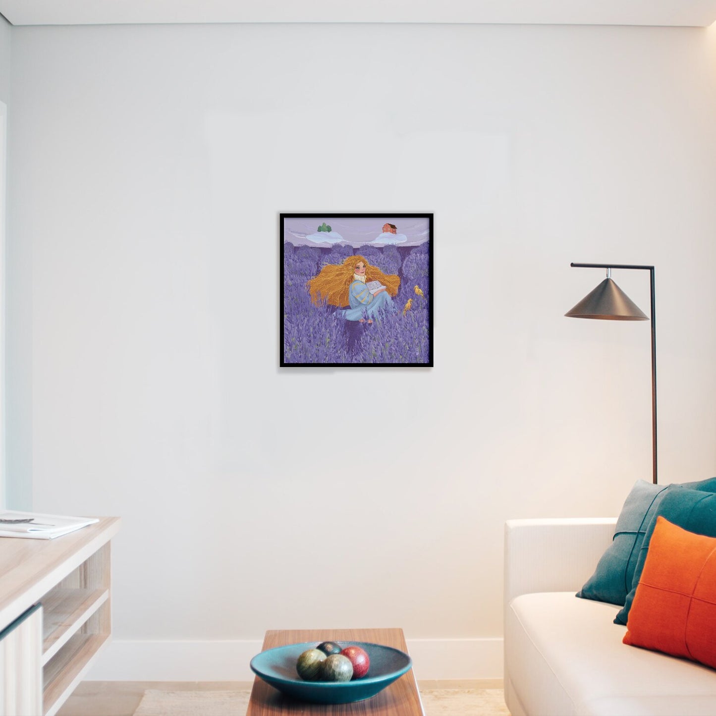 Impression Fine Art - L'amoureuse et la lavande