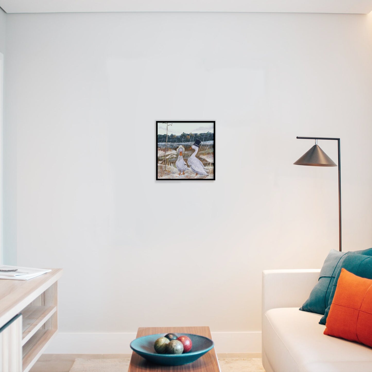 Impression Fine Art - Promenade des Oies romantiques
