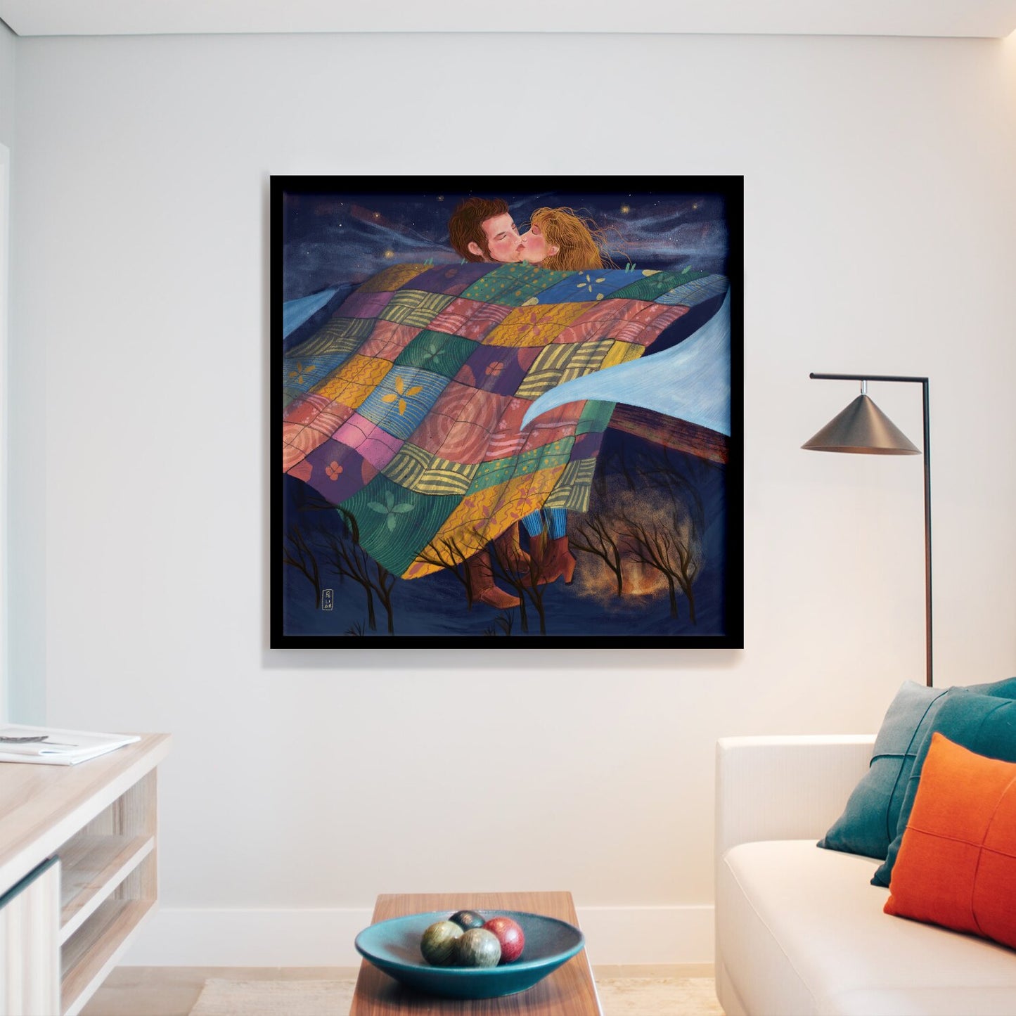 Fine Art Print - Dawn, Two Lovers, Night and Day