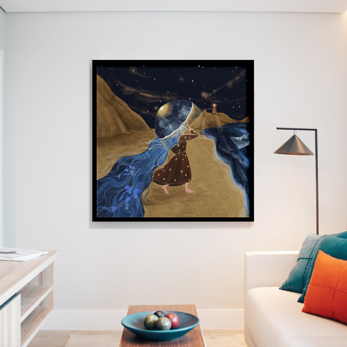 Impression Fine Art - La fille de la mer