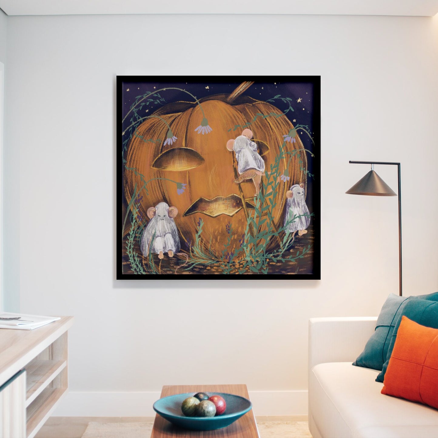 Impression Fine Art - Le secret d'halloween