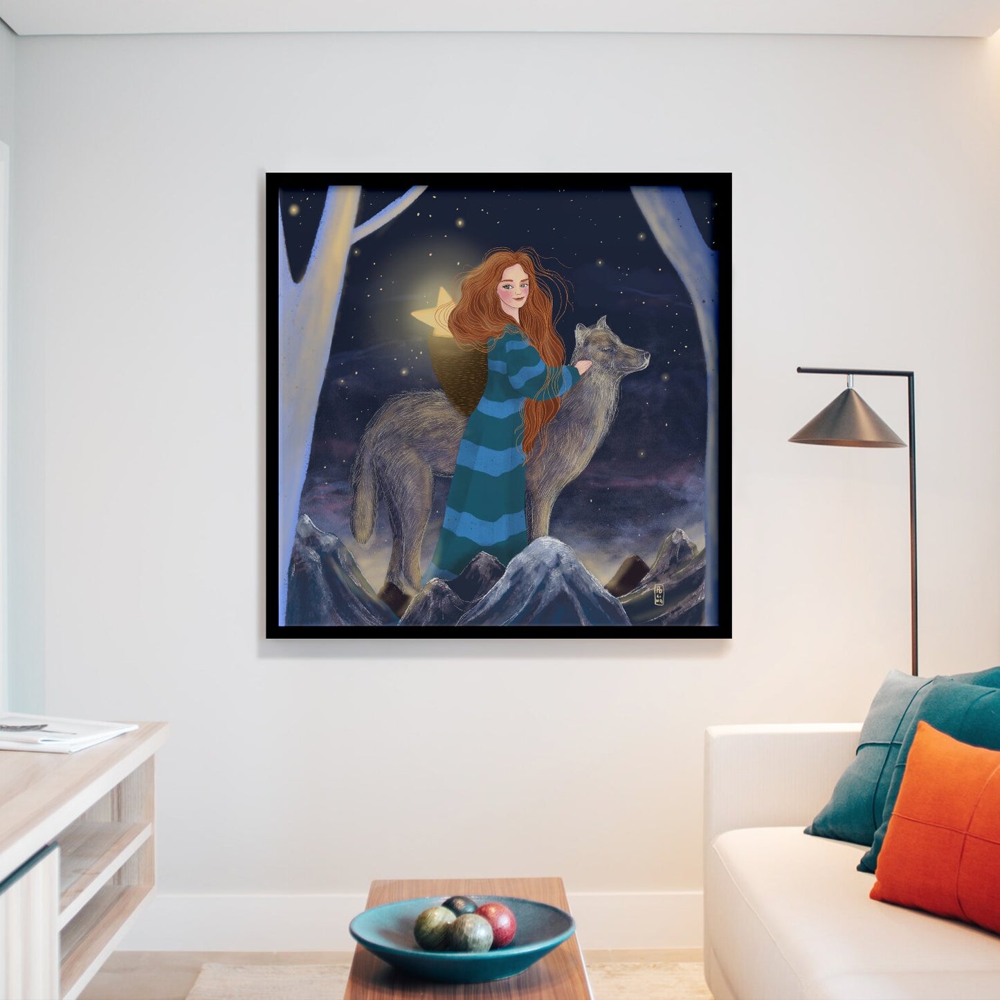 Impression Fine Art - La Veilleuse de Nuit