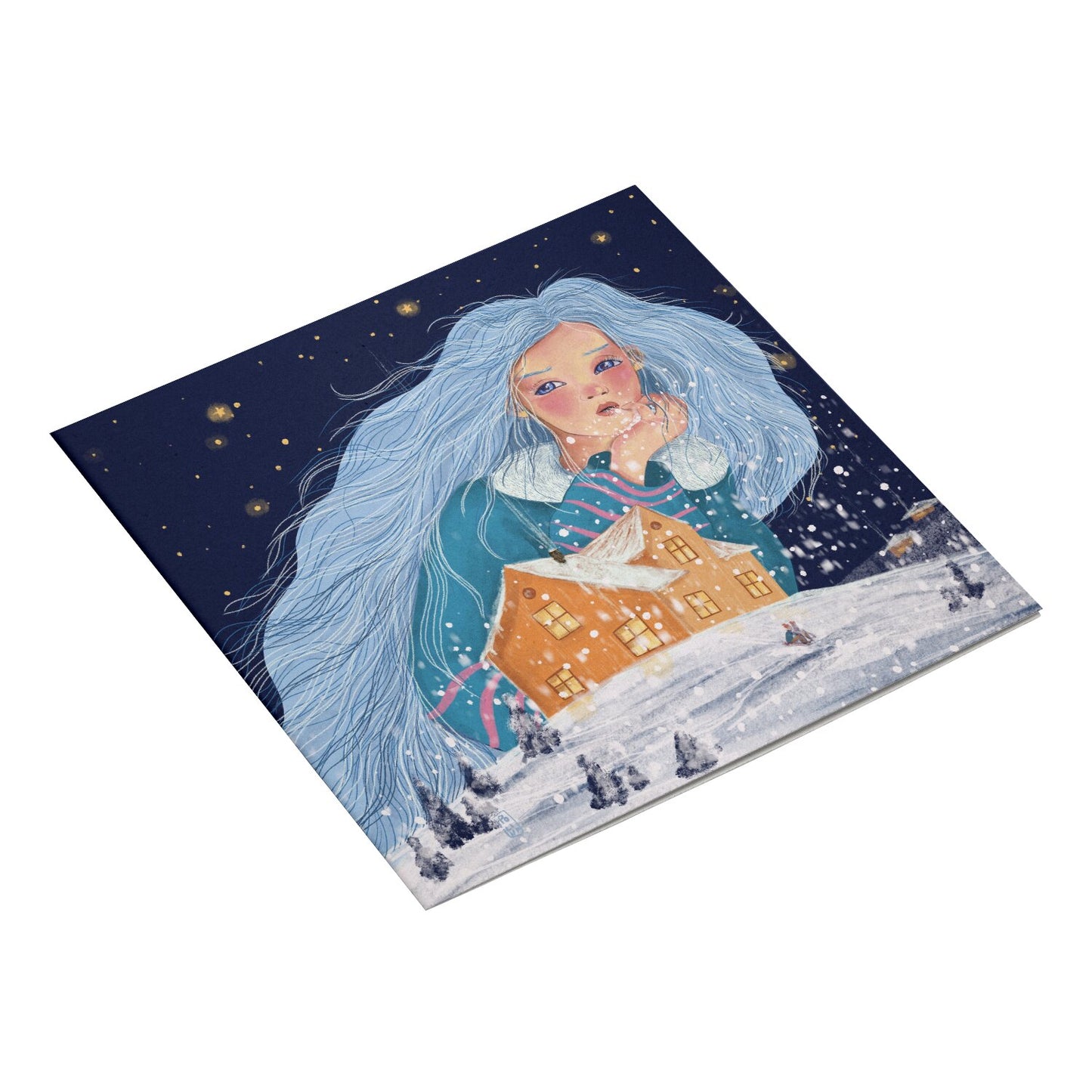 Carte postale - La Fille des Neiges