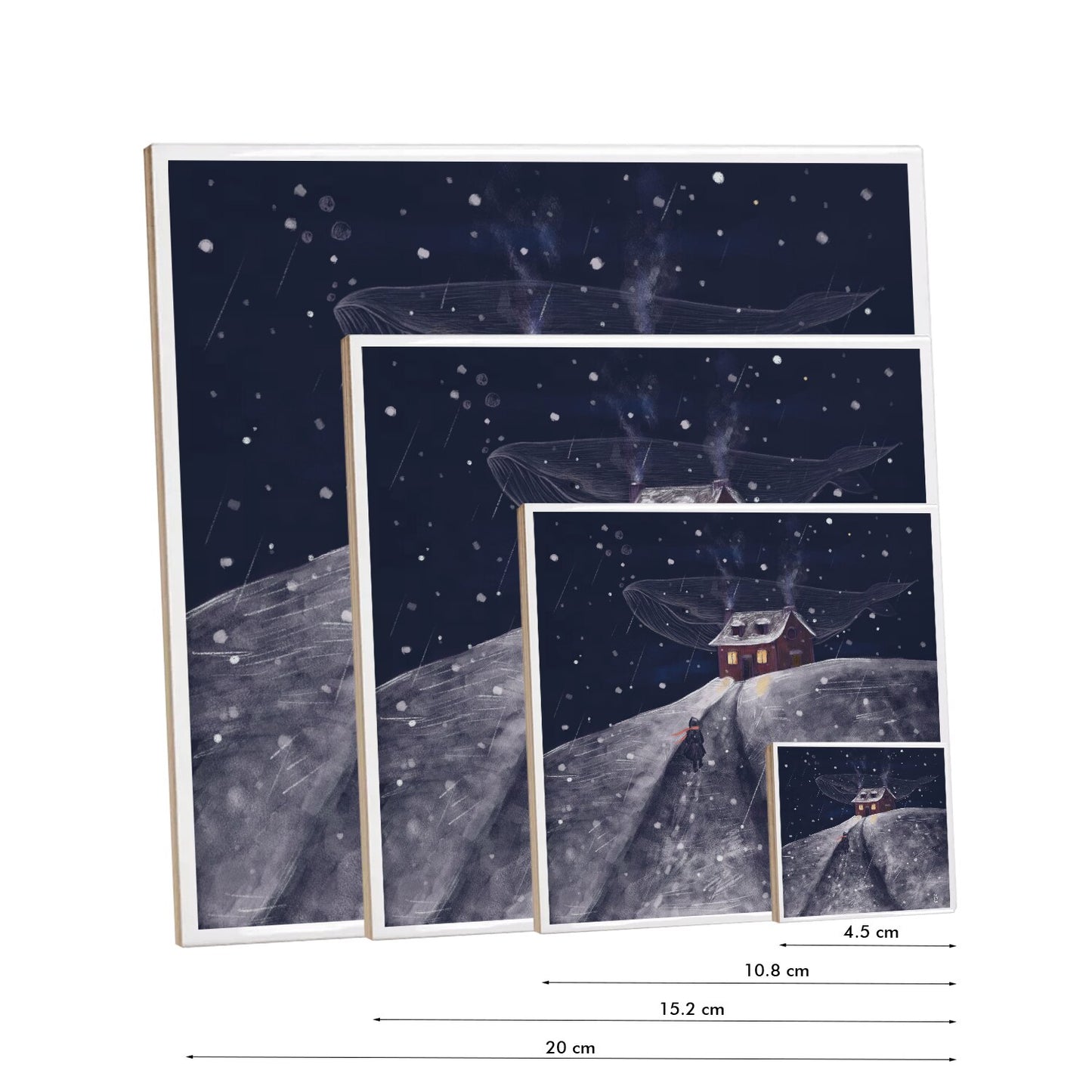 Ceramic Tiles - Snow Magic