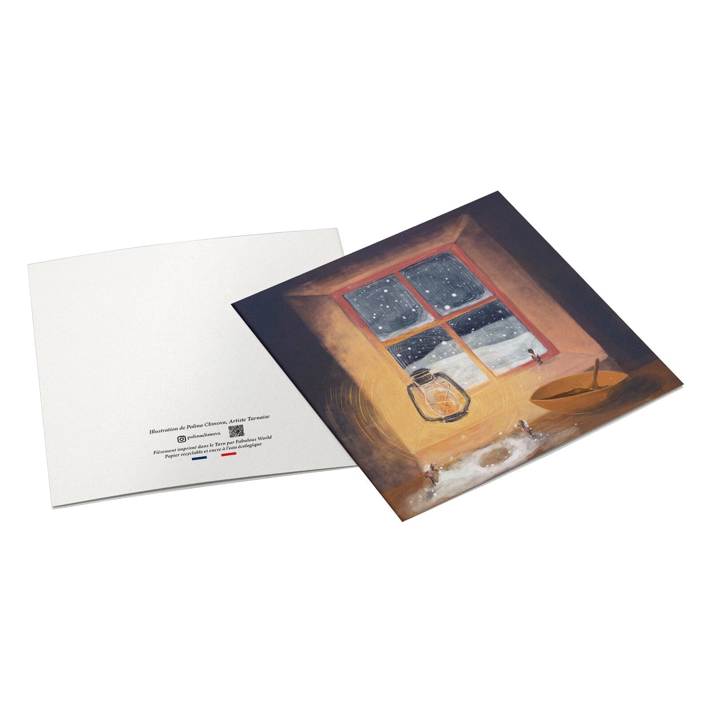 Carte postale - Petites Aides, Hiver Magique