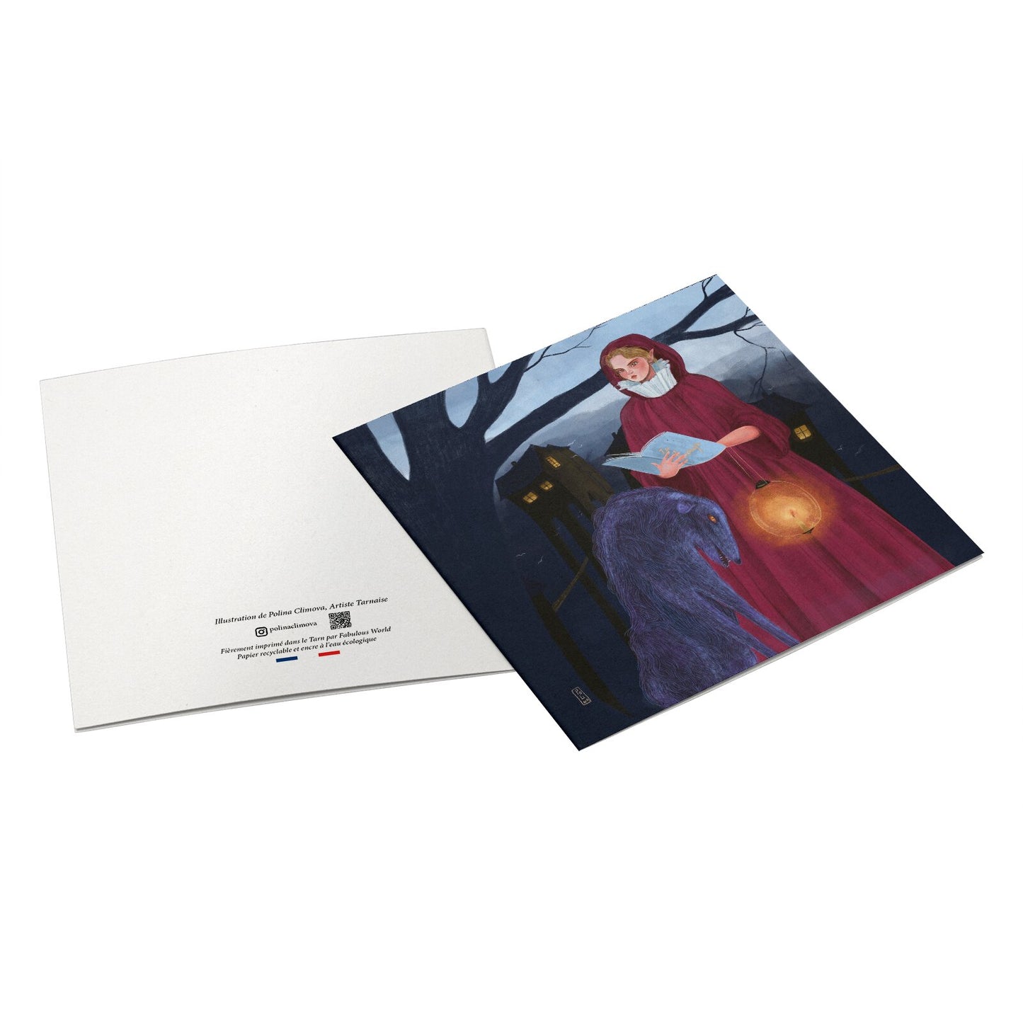 Postcard - Dawn, Two Lovers, Night and Day