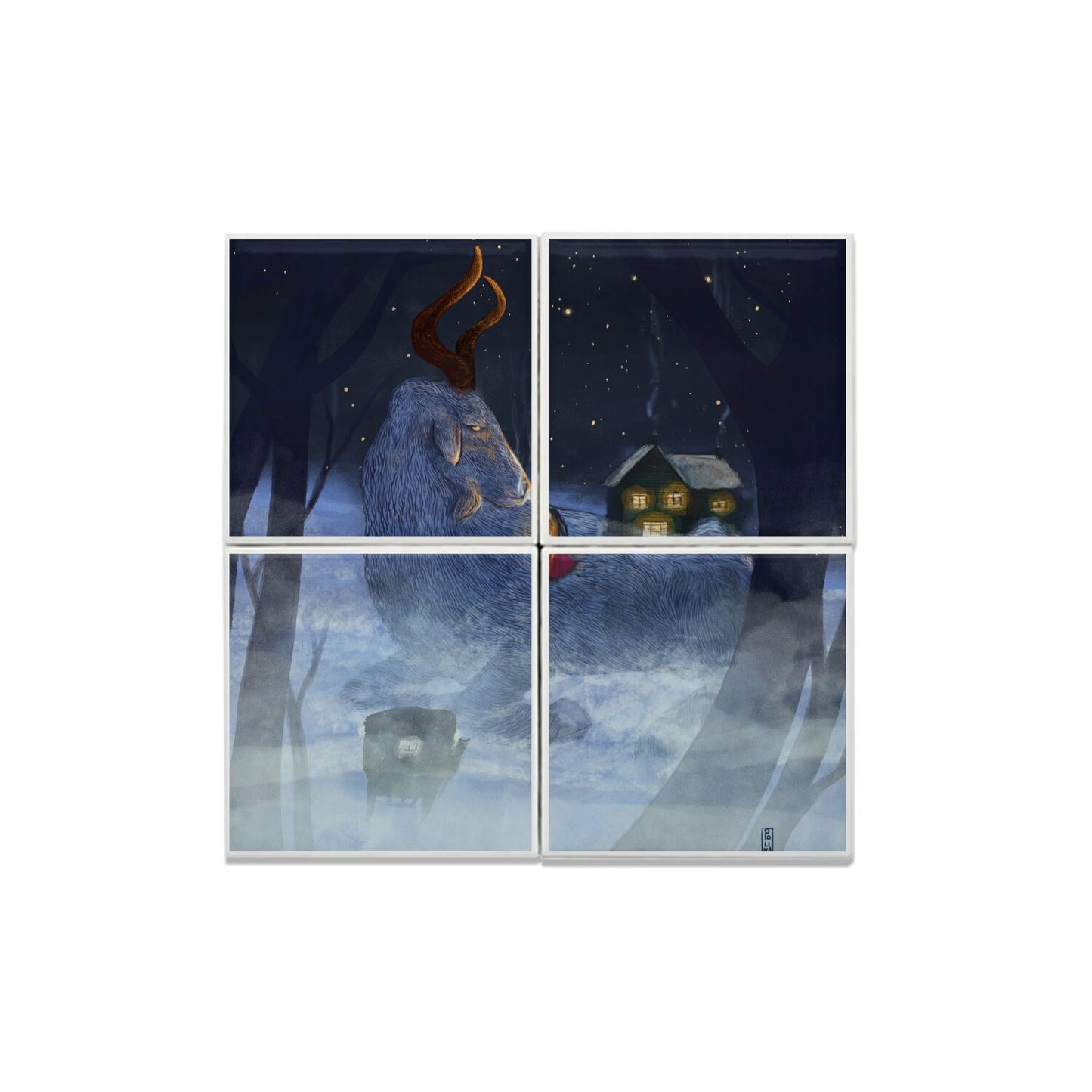 Carreaux Ceramique - Lumière dans la nuit