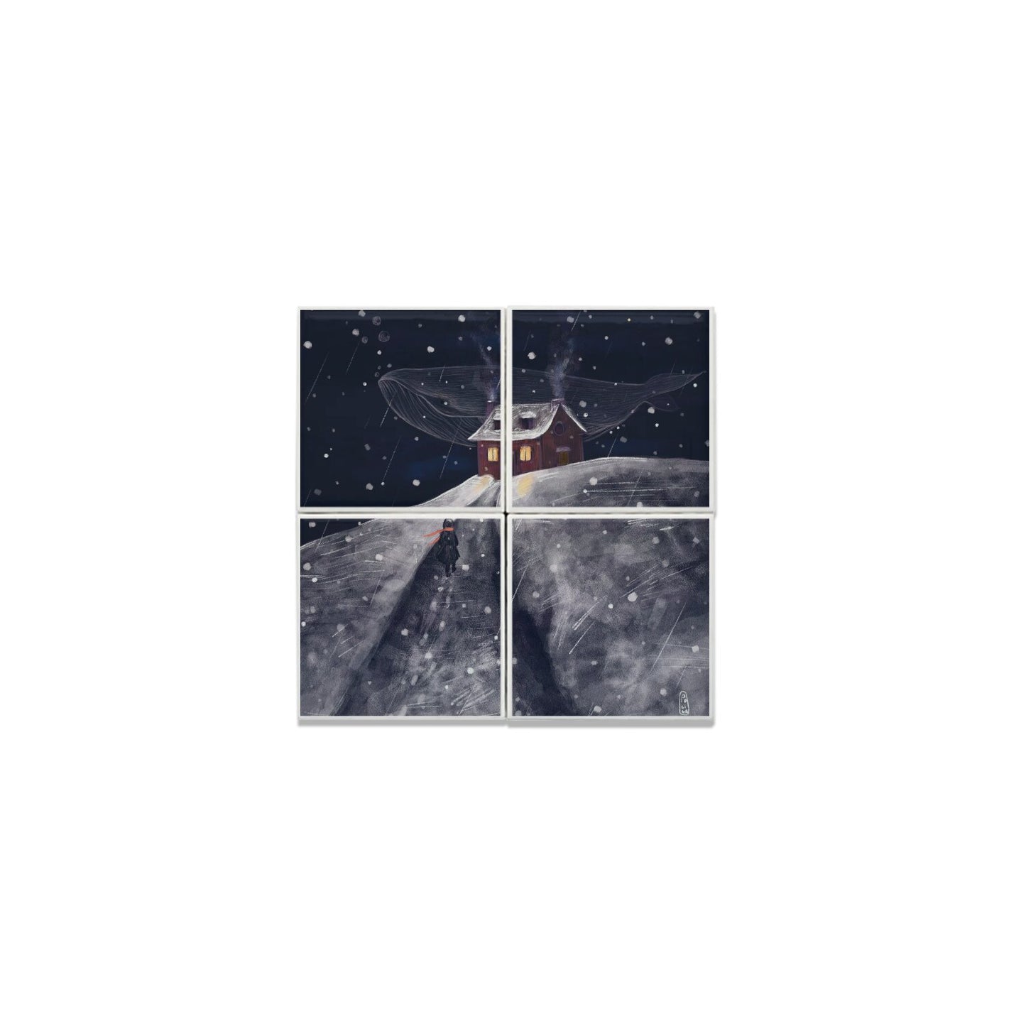 Ceramic Tiles - Snow Magic