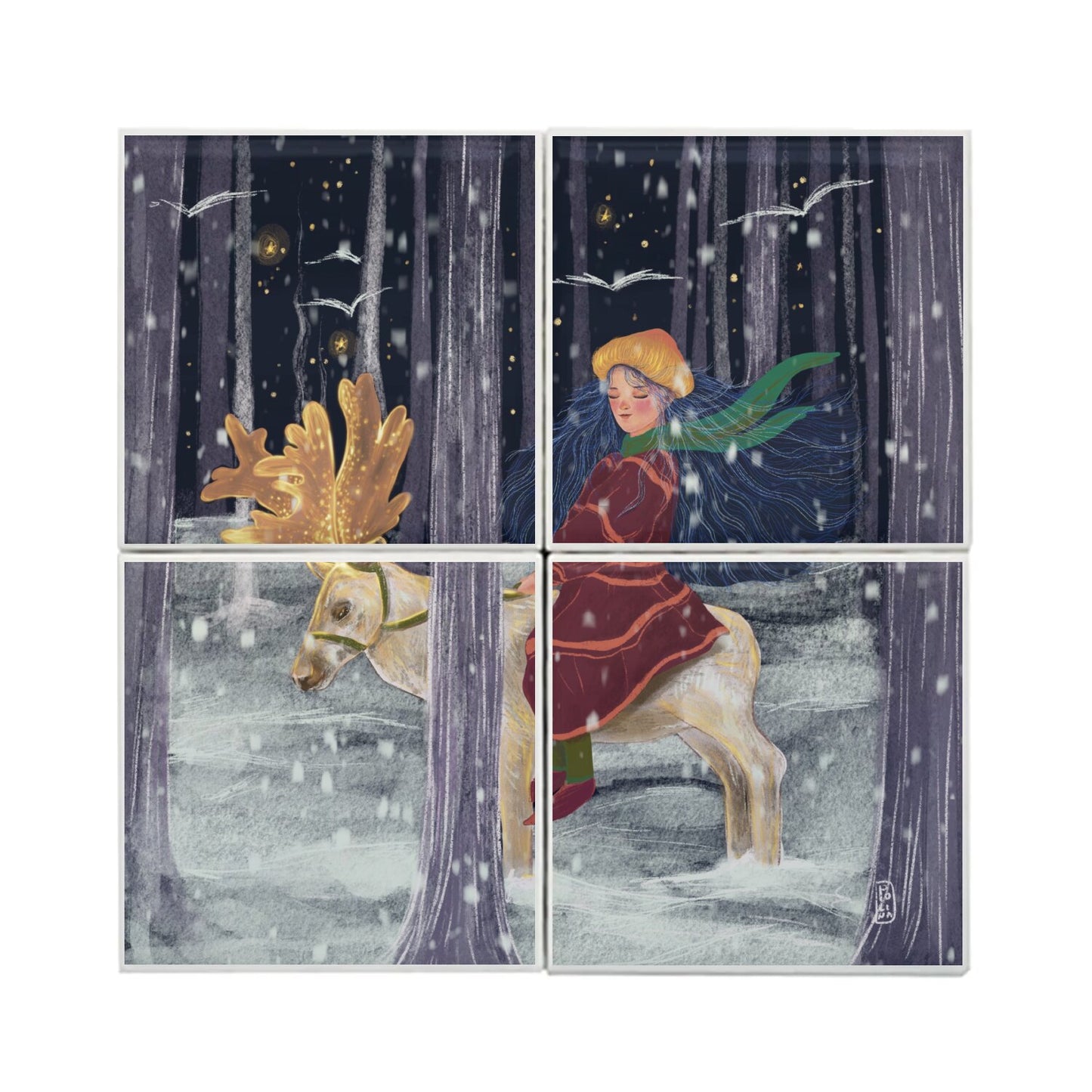 Ceramic Tiles - The Wild Magic of Vigil Nights