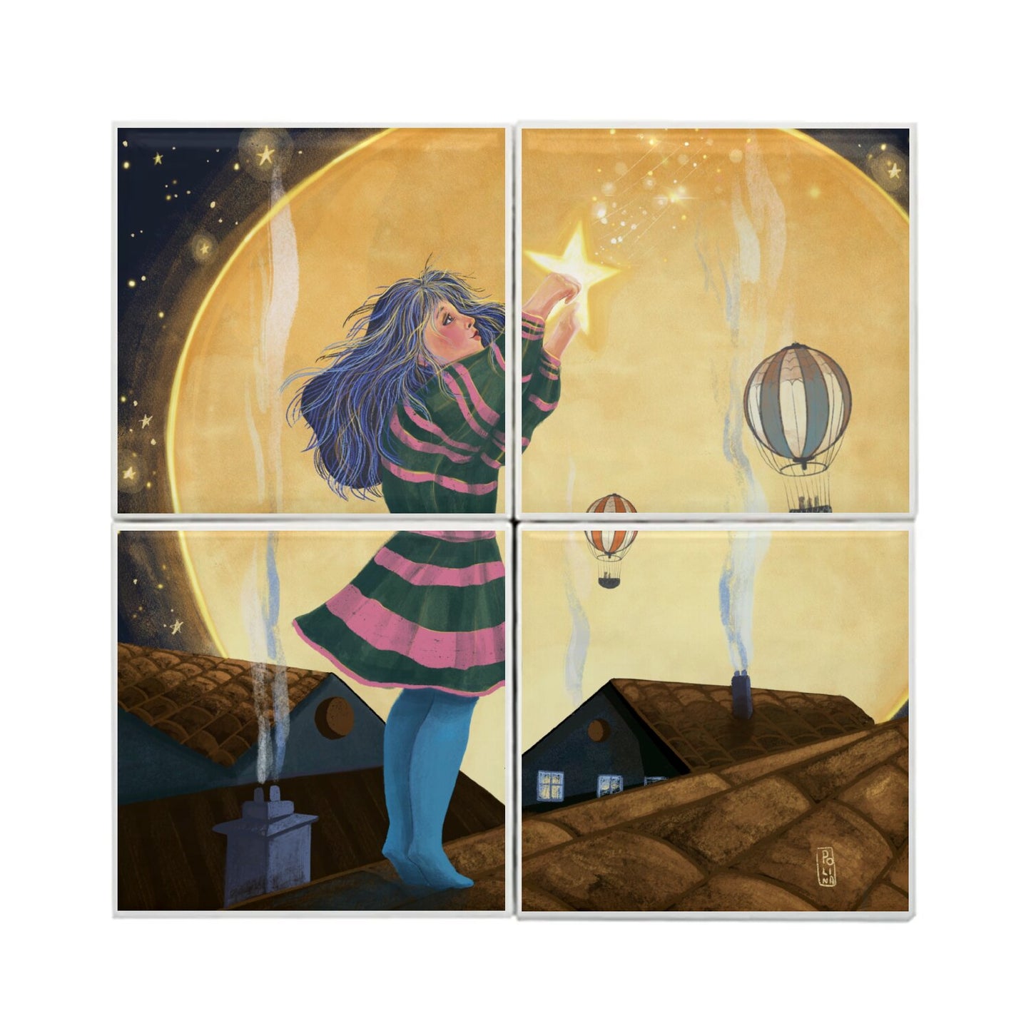 Ceramic Tiles - Starfall