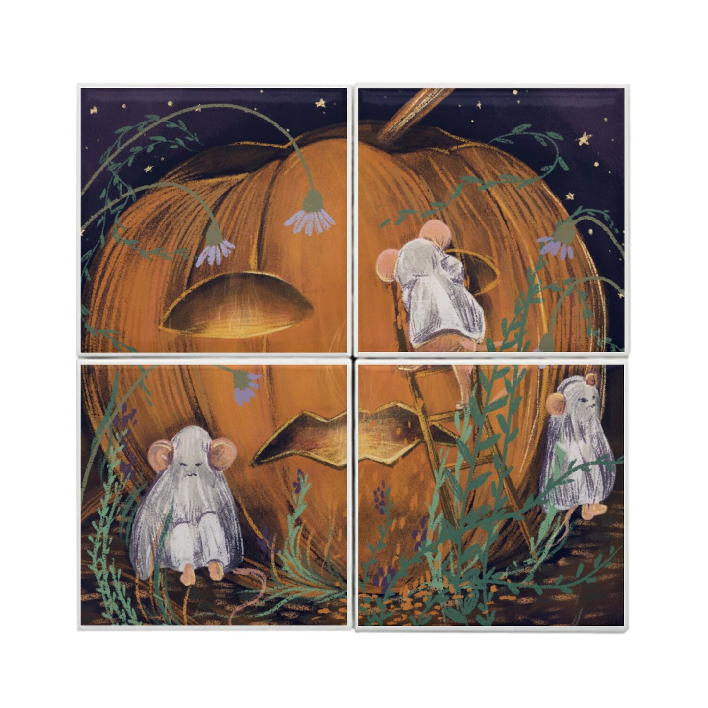 Carreaux Ceramique - Le secret d'halloween