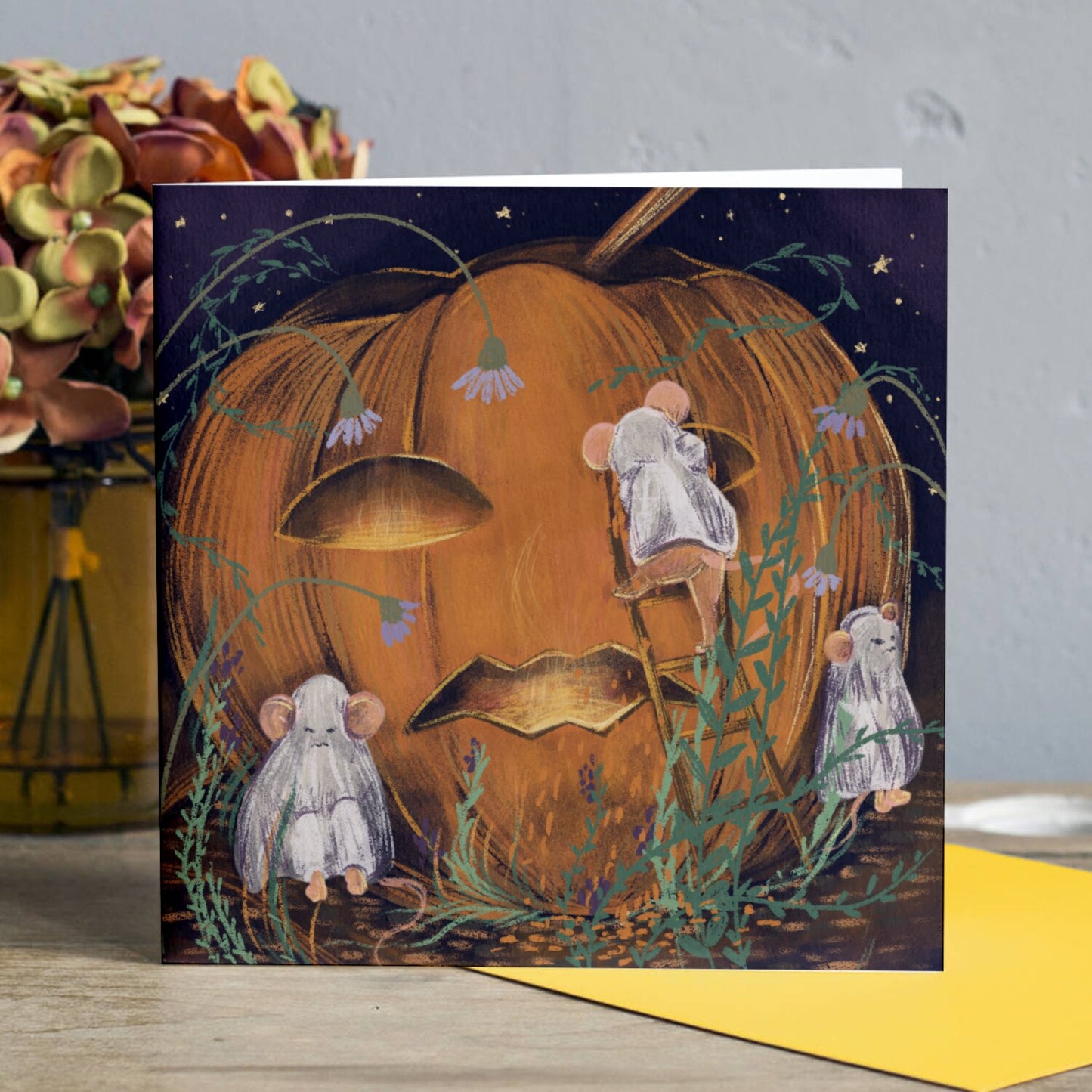 Carte postale - Le secret d'halloween