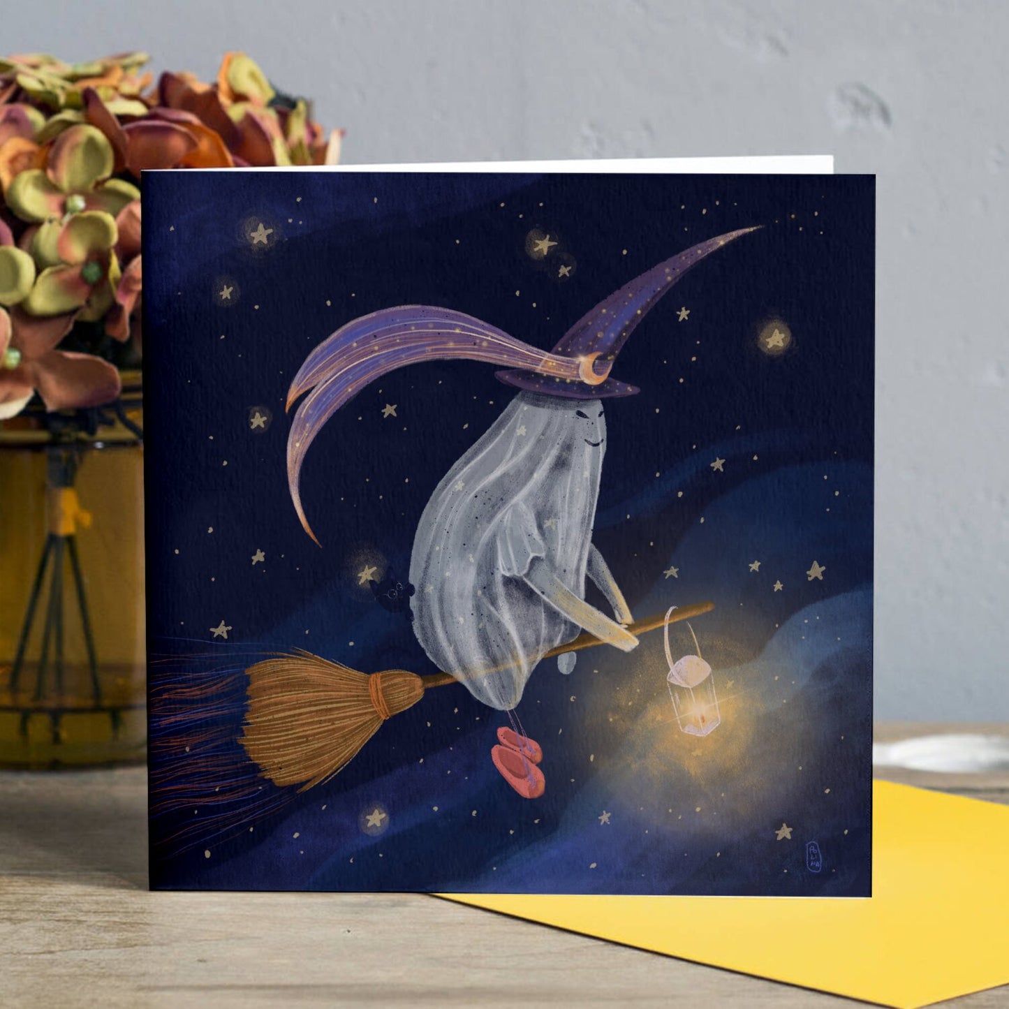 Postcard - Dawn, Two Lovers, Night and Day