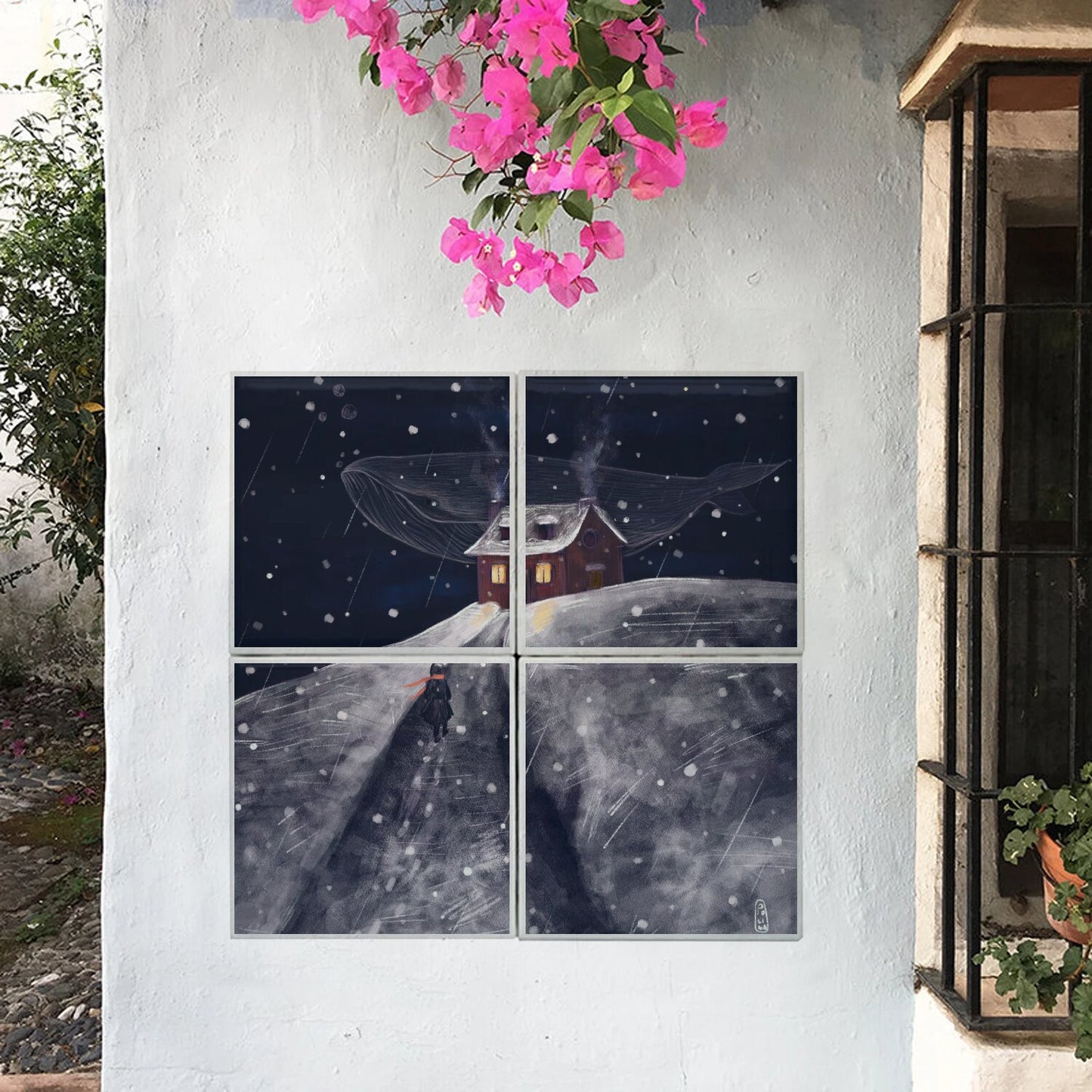 Ceramic Tiles - Snow Magic