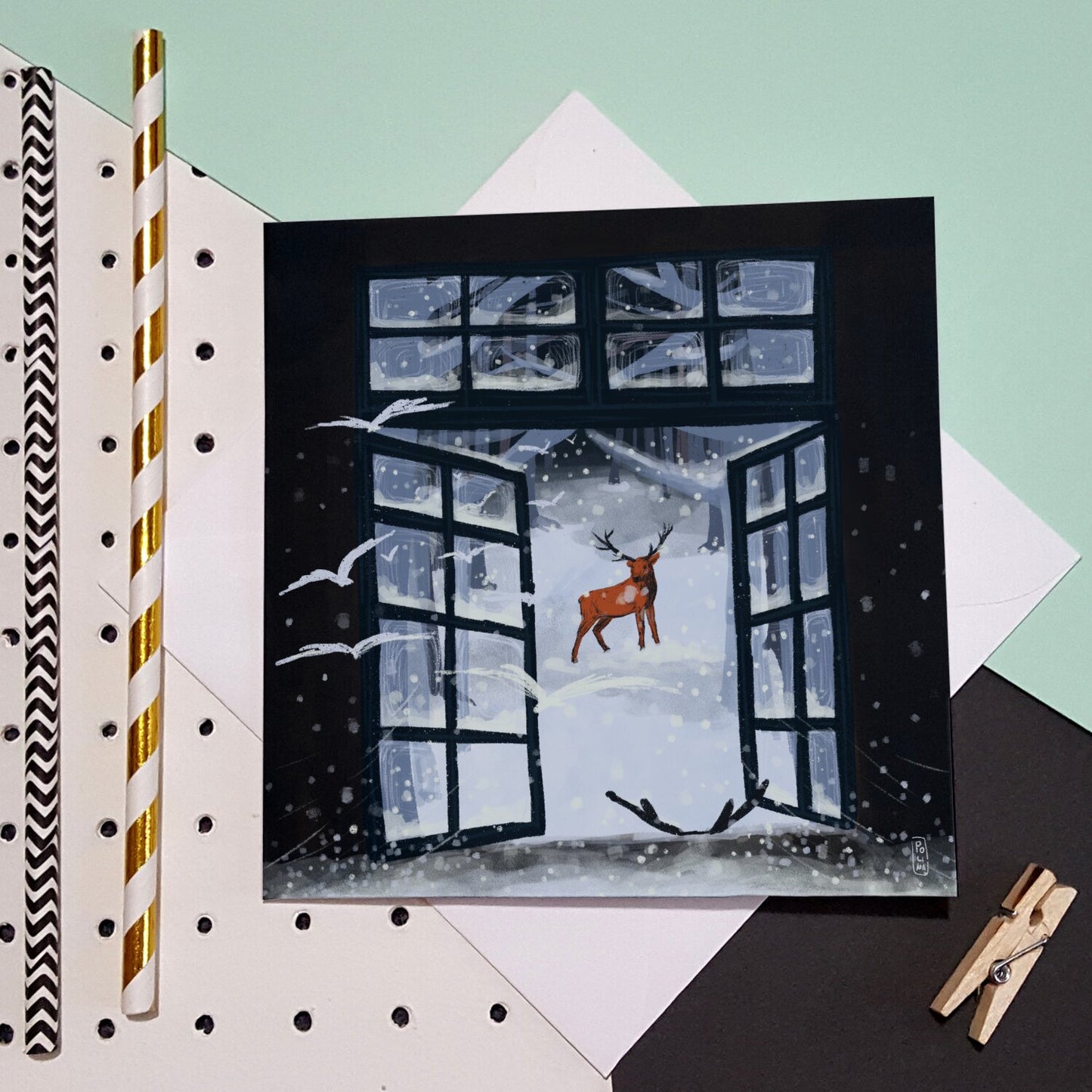 Carte postale - La Foret Magique