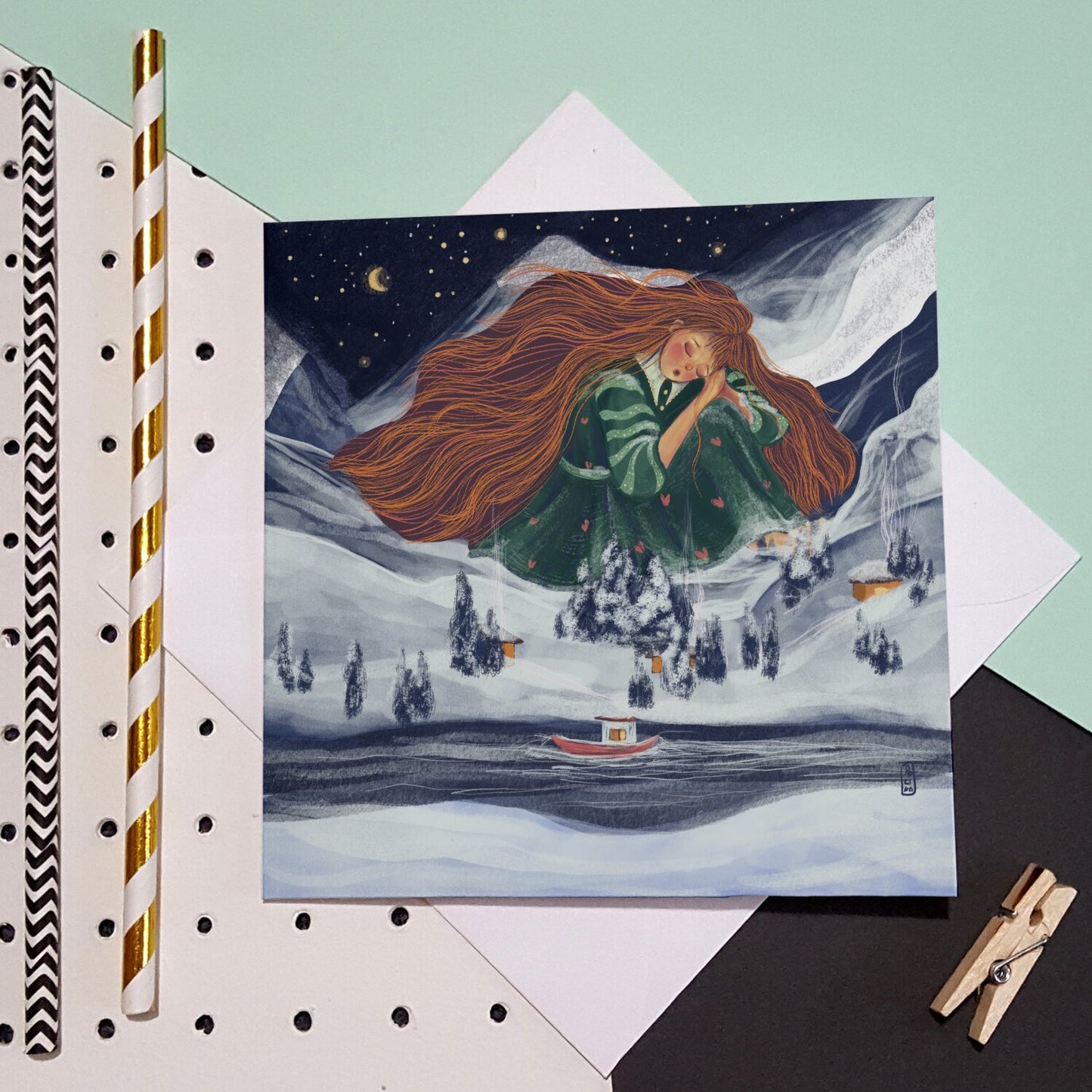 Carte postale - Reve d'automne