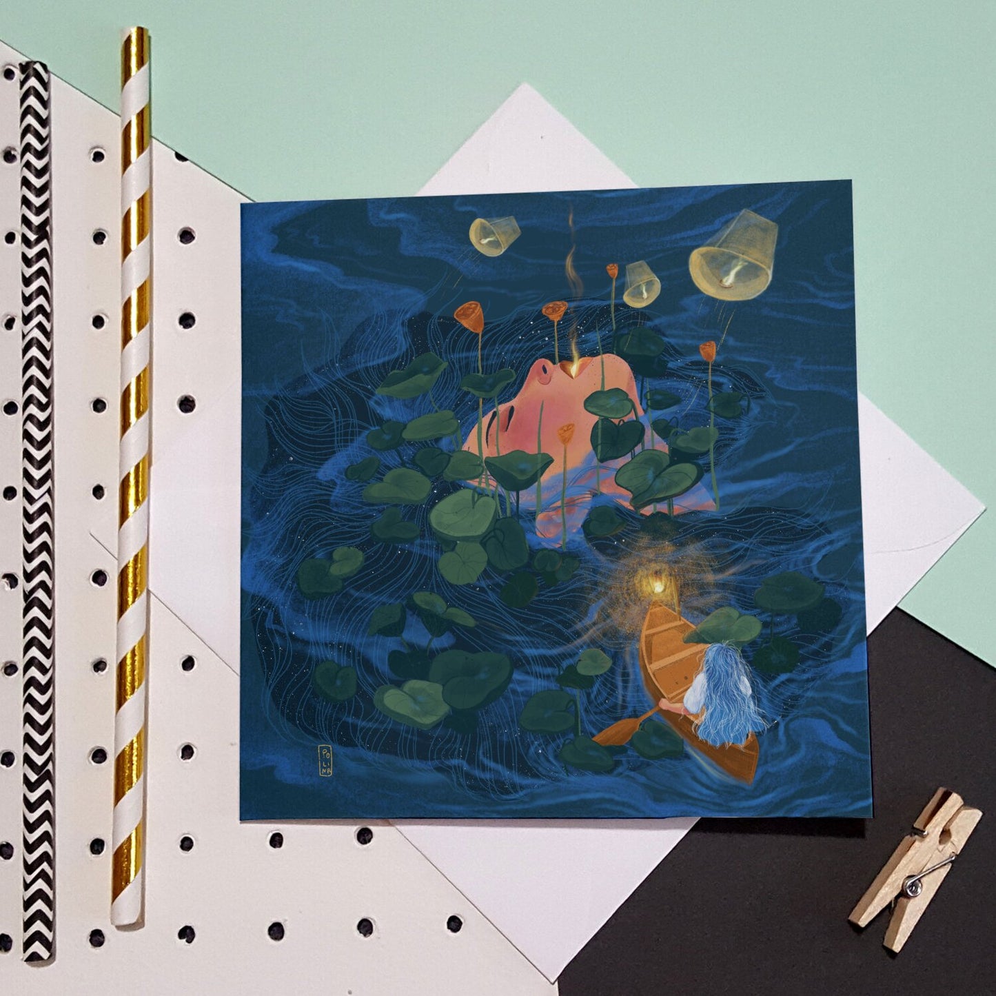 Carte postale - La Respiration