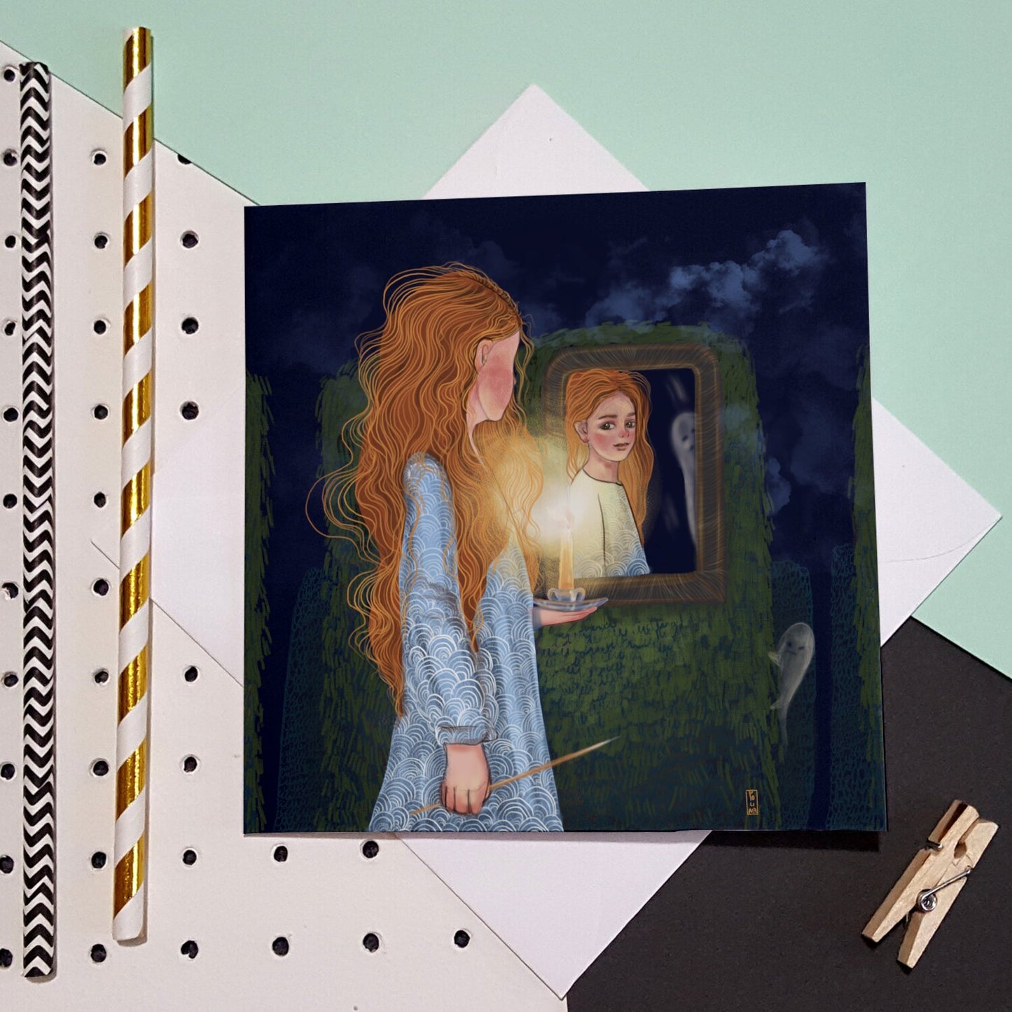 Carte postale - Le Sourire