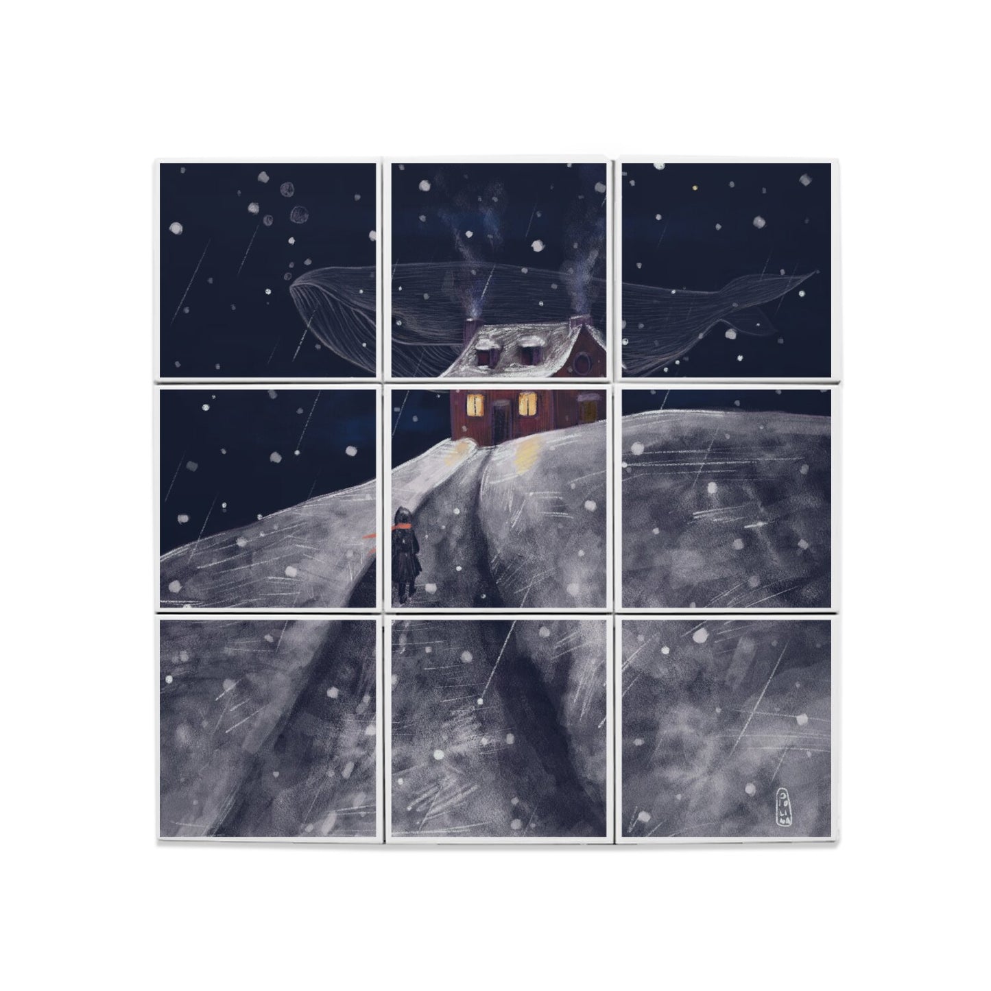 Ceramic Tiles - Snow Magic