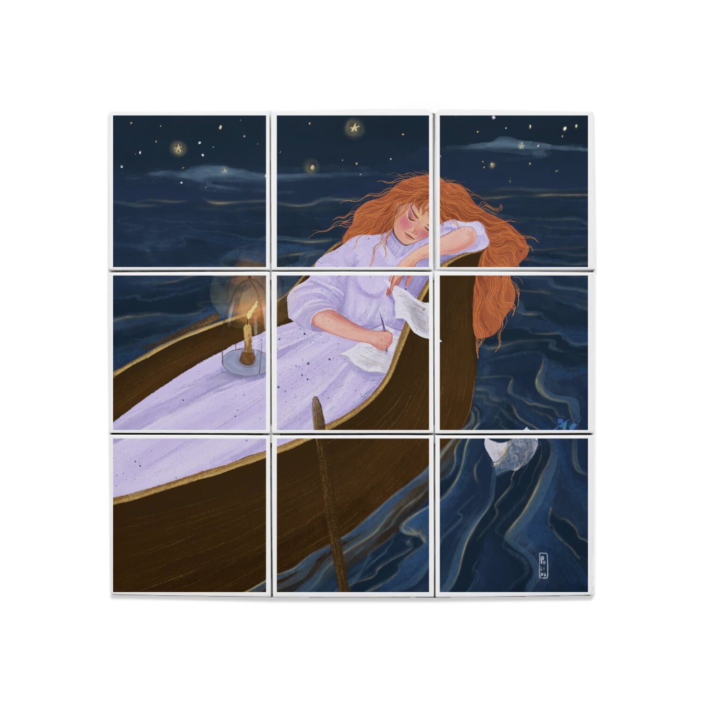 Carreaux Ceramique - La barque des amoureux