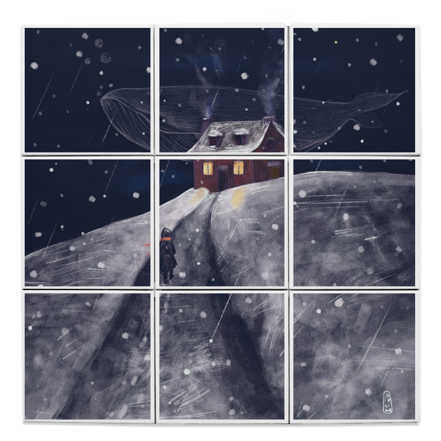 Ceramic Tiles - Snow Magic
