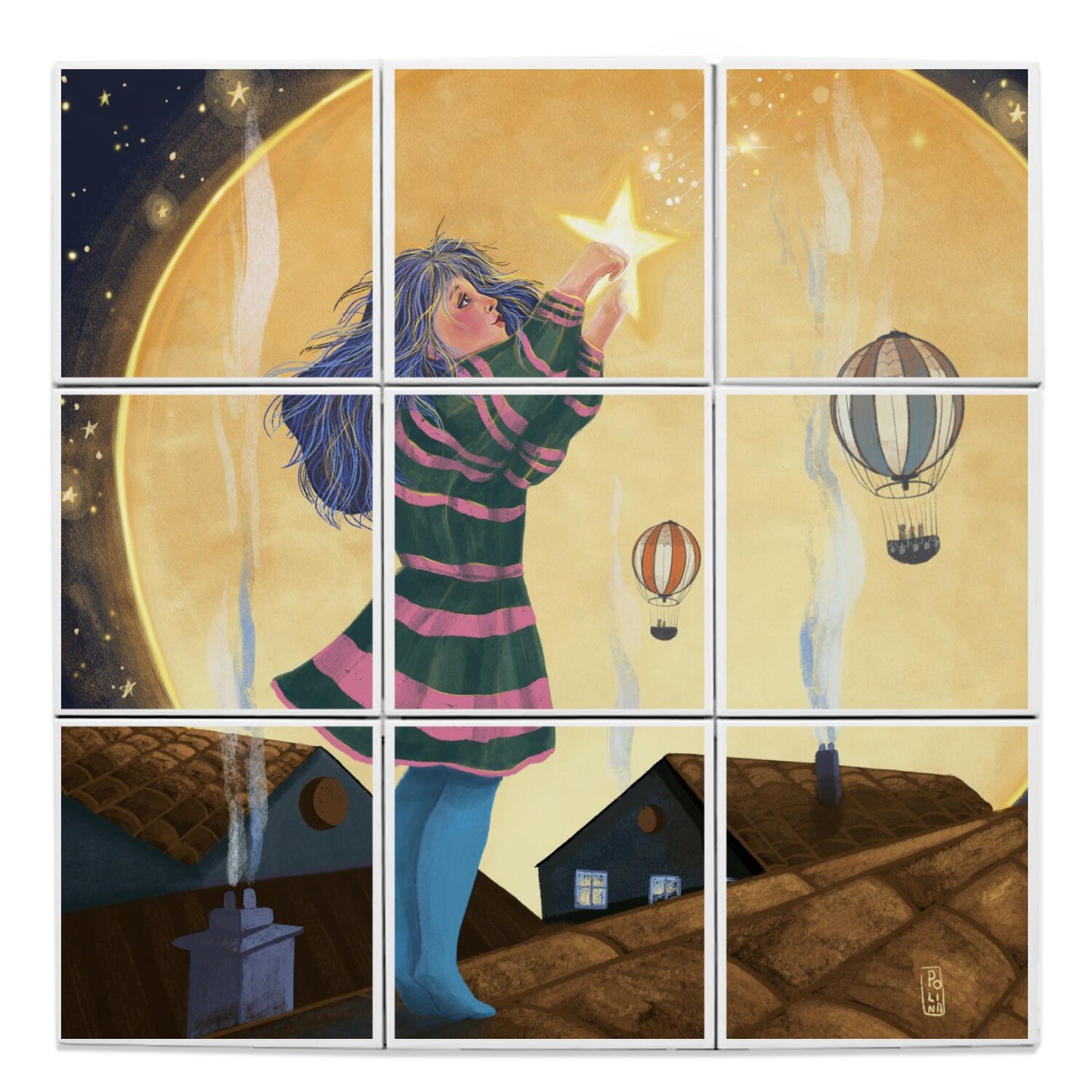 Ceramic Tiles - Starfall