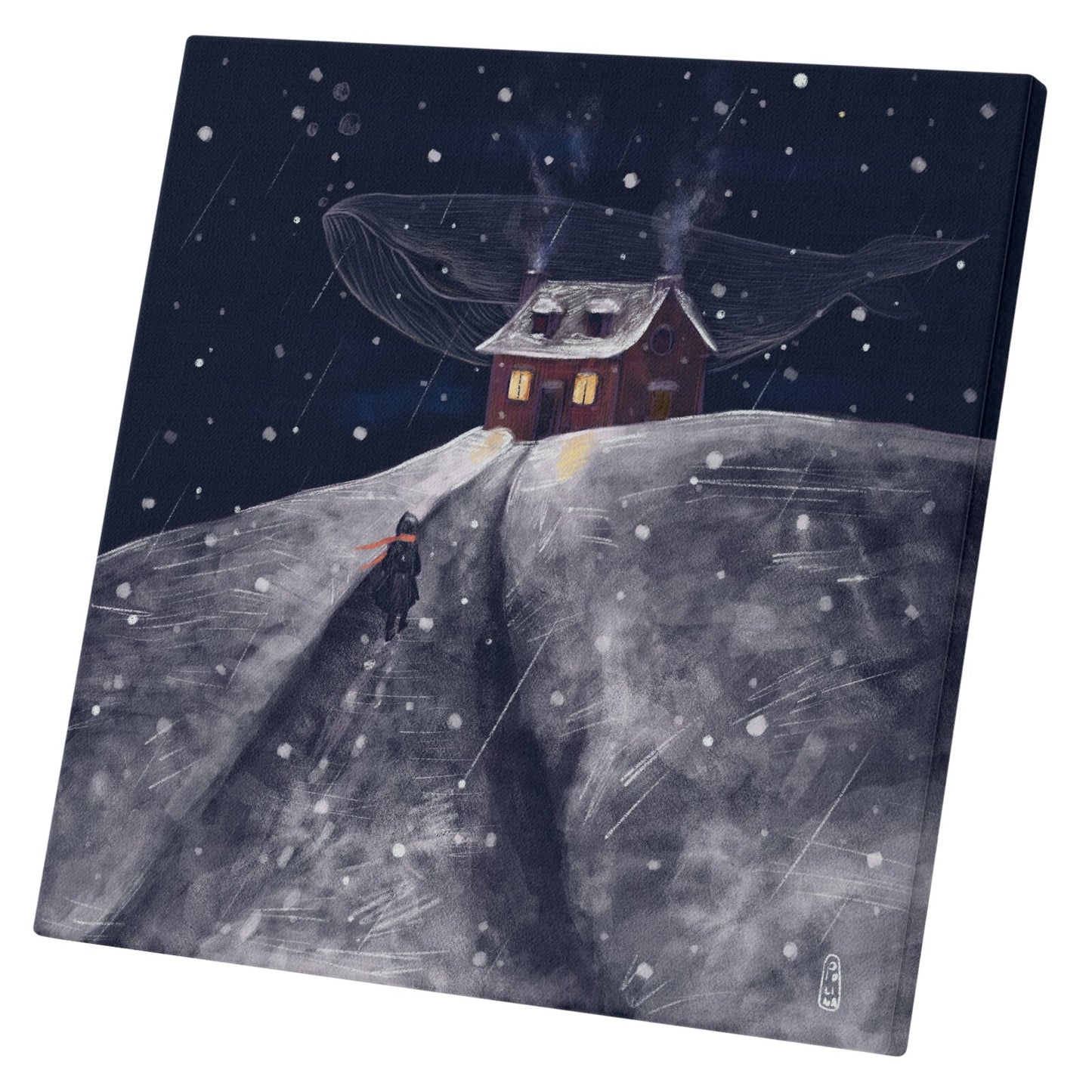 Print on Canva - Snow Magic