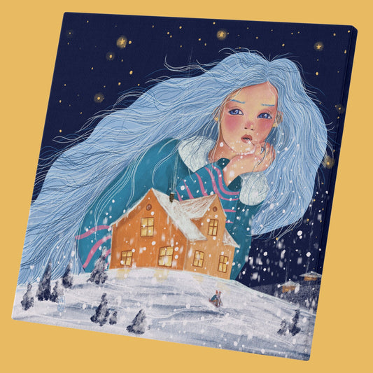 Print on Canva - The Snow Maiden