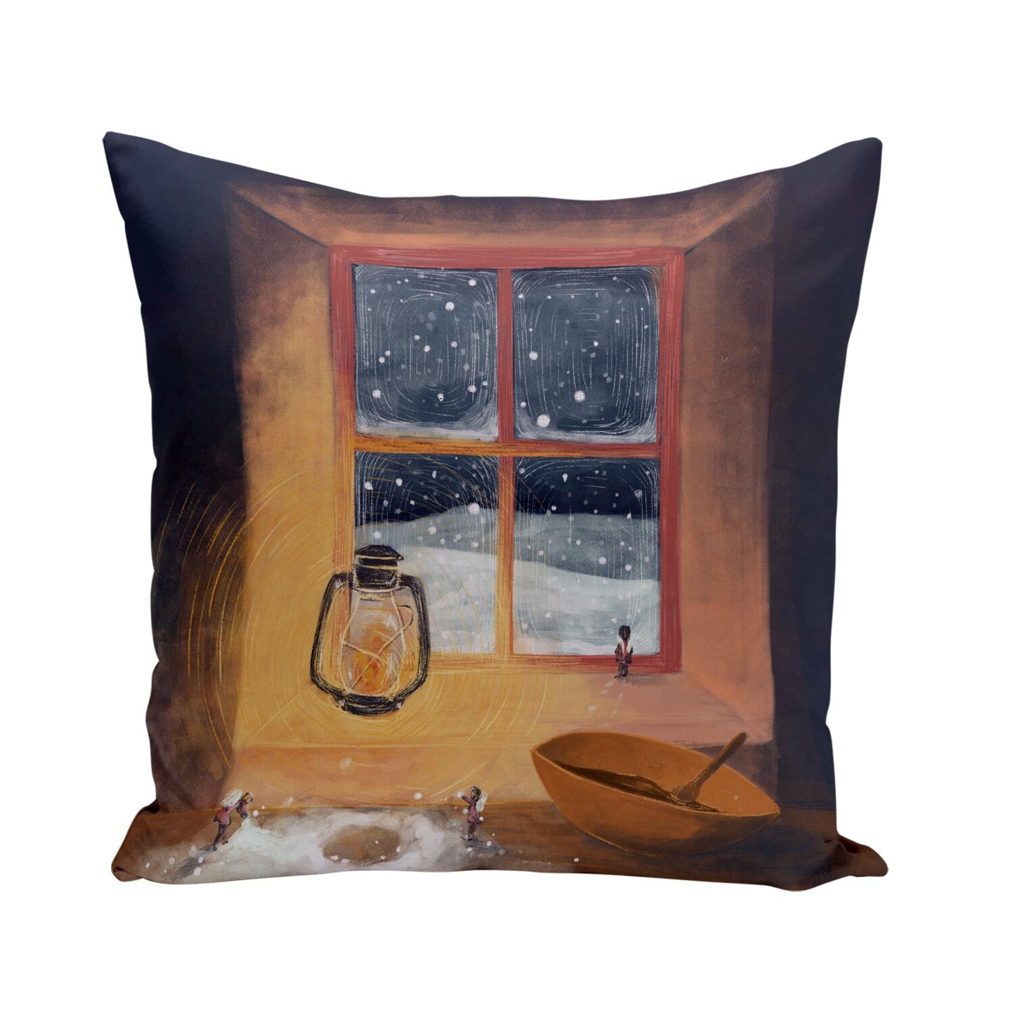 Cushion - Little Helpers, Magical Winter