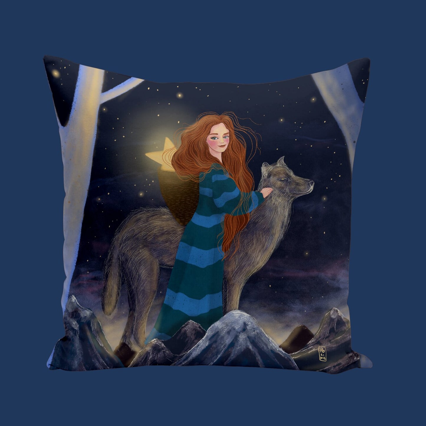 Cushion - The Night Watcher