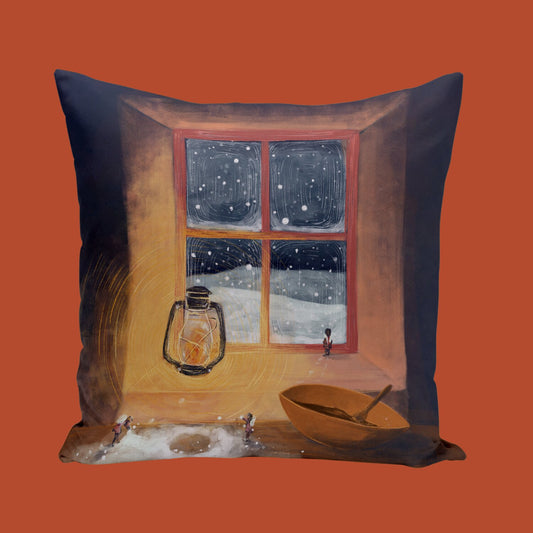 Cushion - Little Helpers, Magical Winter
