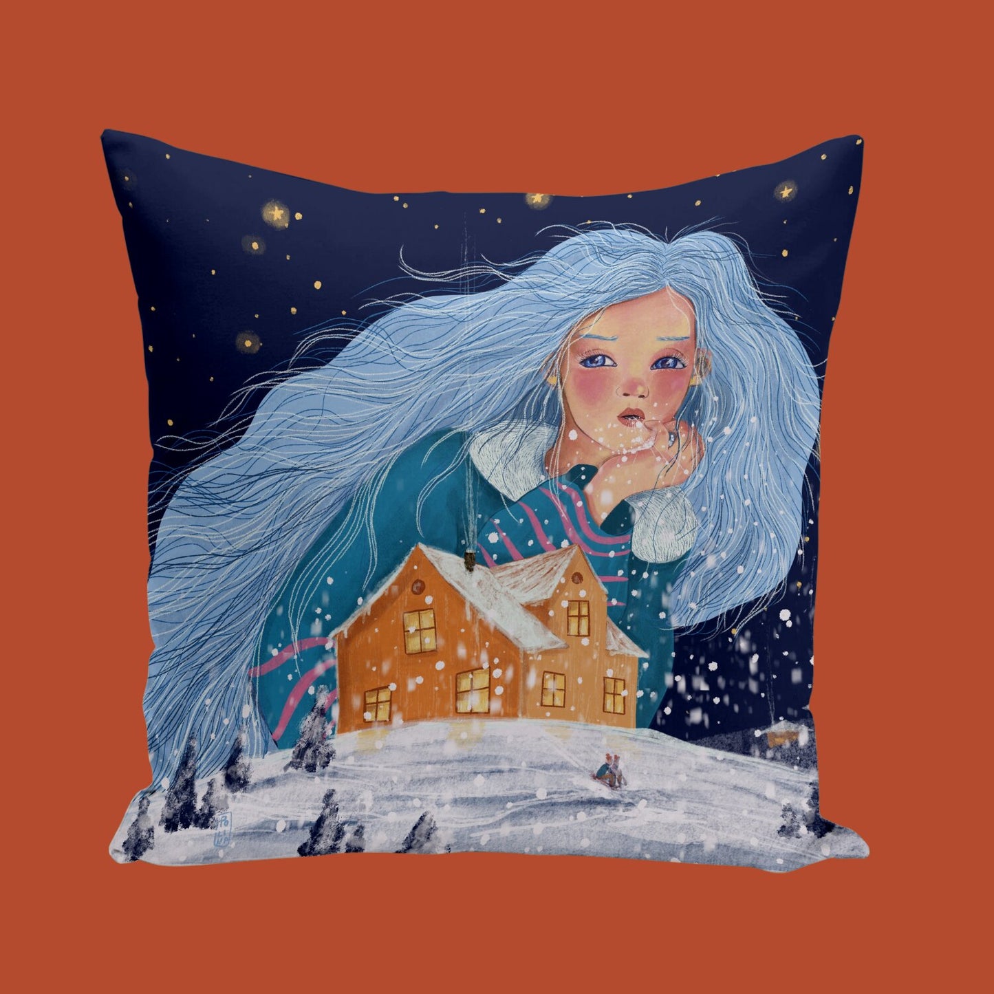 Coussin - La Fille des Neiges