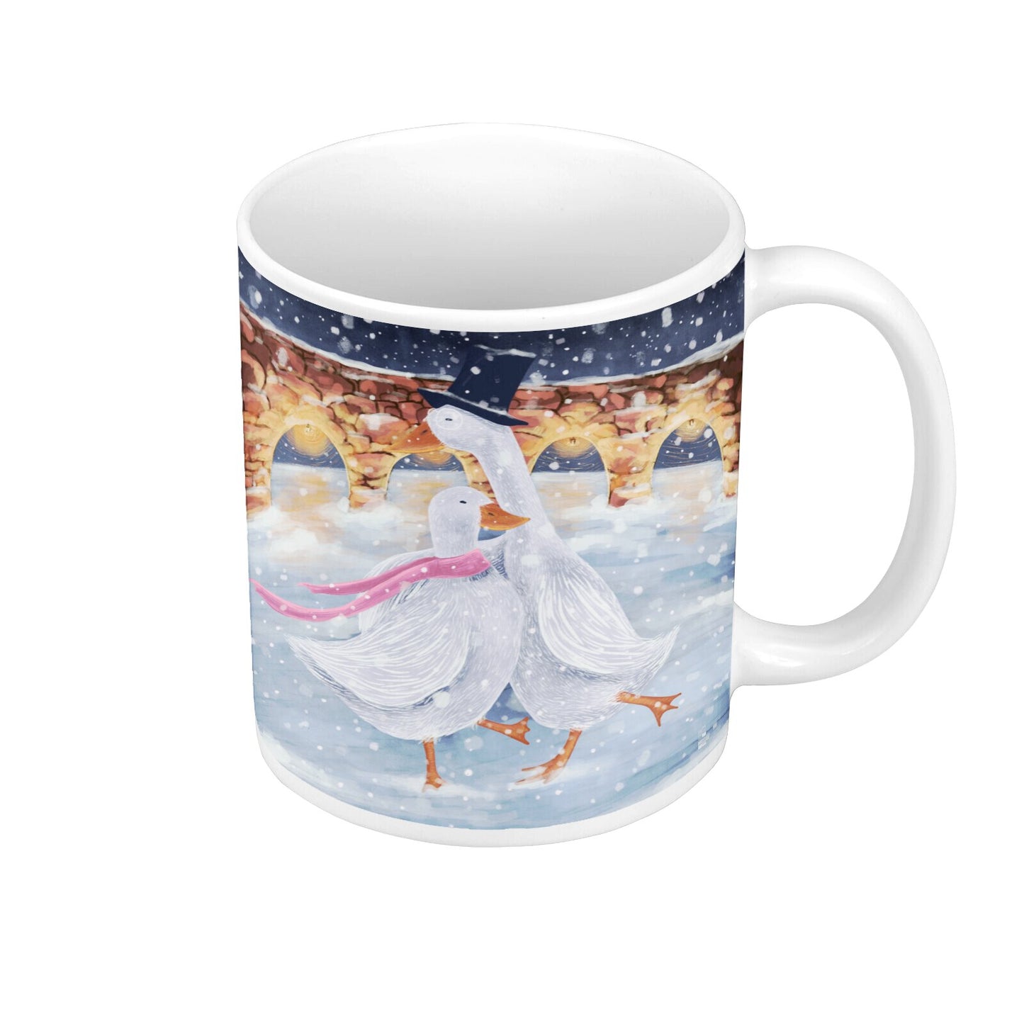Ceramic Mug - The Romantics at the ice rink