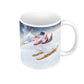 Ceramic Mug - Skiing in the Mountains