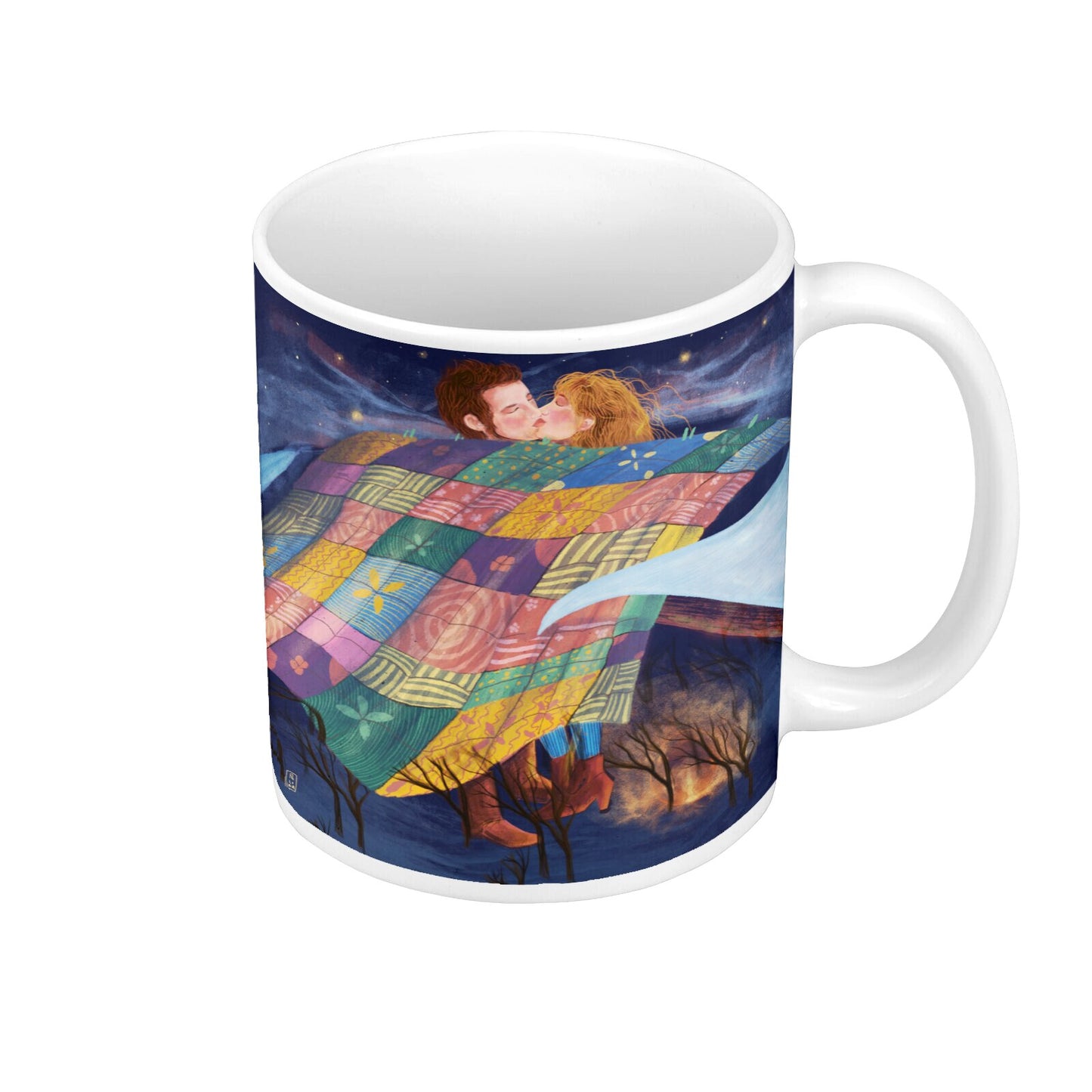 Ceramic Mug - Dawn, Two Lovers, Night and Day