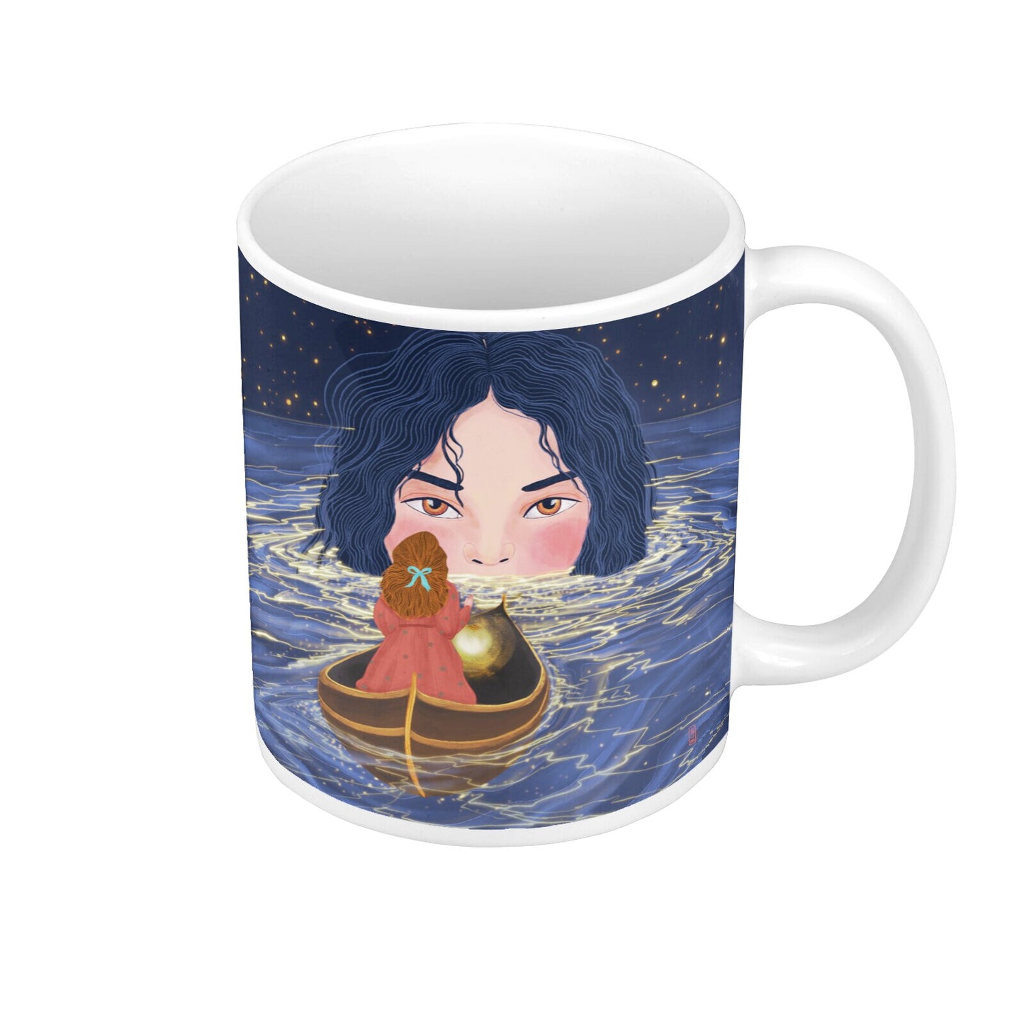 Ceramic Mug - Dawn, Two Lovers, Night and Day