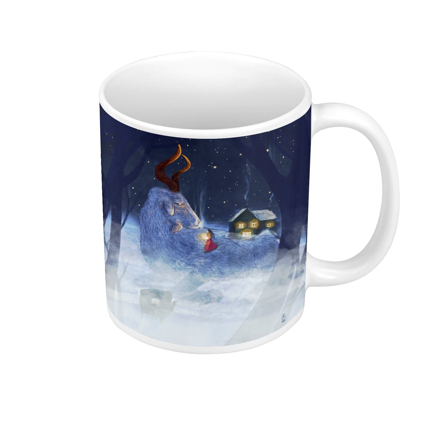 Ceramic Mug - Dawn, Two Lovers, Night and Day
