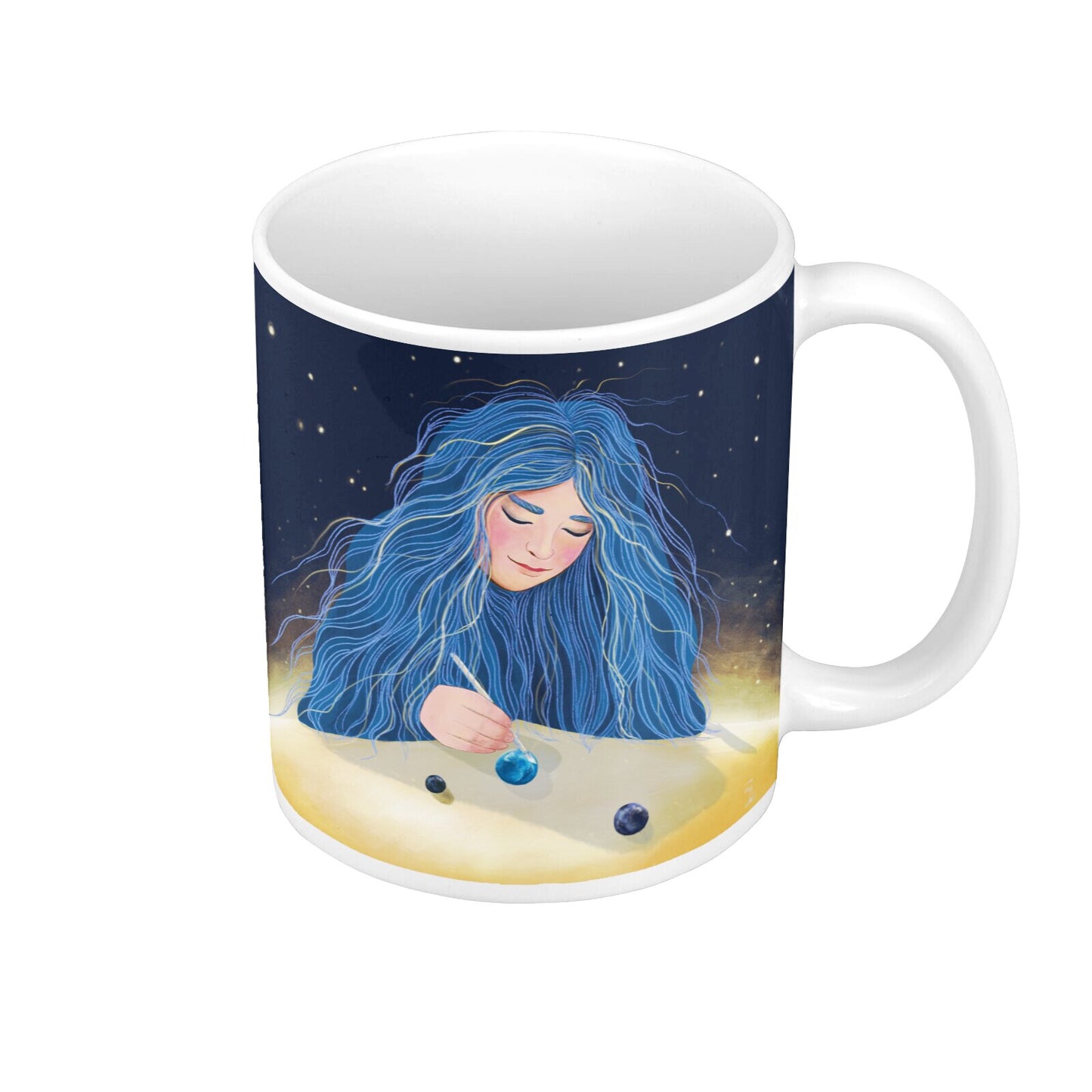 Ceramic Mug - Dawn, Two Lovers, Night and Day