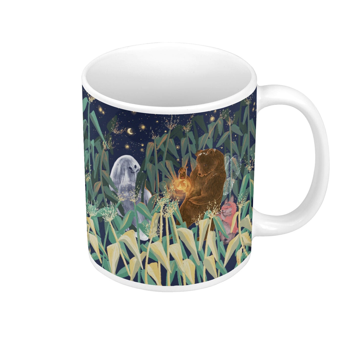 Ceramic Mug - Dawn, Two Lovers, Night and Day