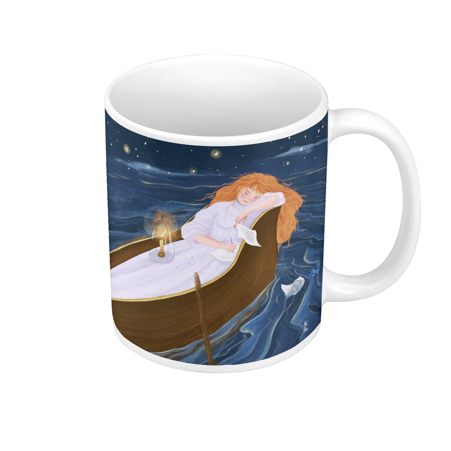 Mug Céramique - La barque des amoureux
